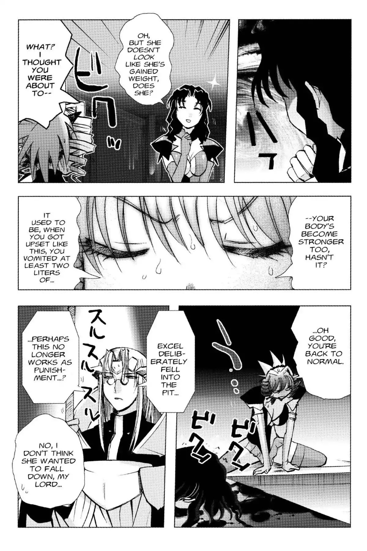 Excel Saga Chapter 18.3 page 8 - Vol.18 Mission 3: The Girl With Curly Hair Who Leapt Through Time
