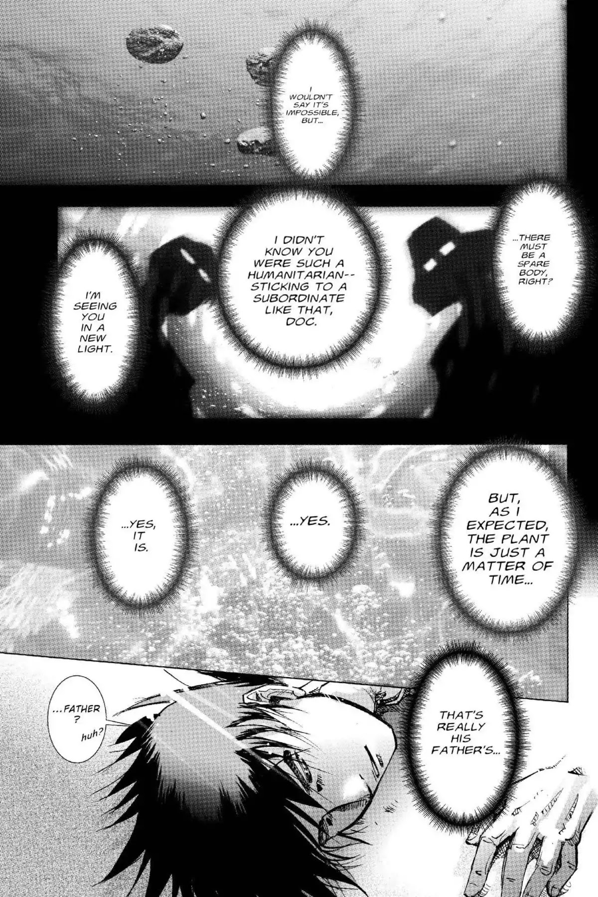 Excel Saga Chapter 18.5 page 1 - Vol.18 Mission 5: Single-Seater
