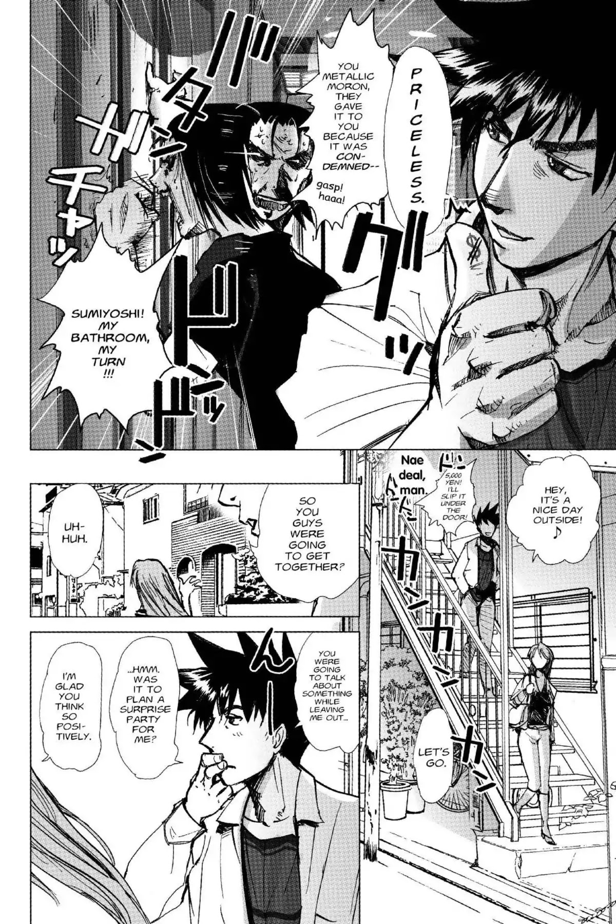 Excel Saga Chapter 18.5 page 10 - Vol.18 Mission 5: Single-Seater