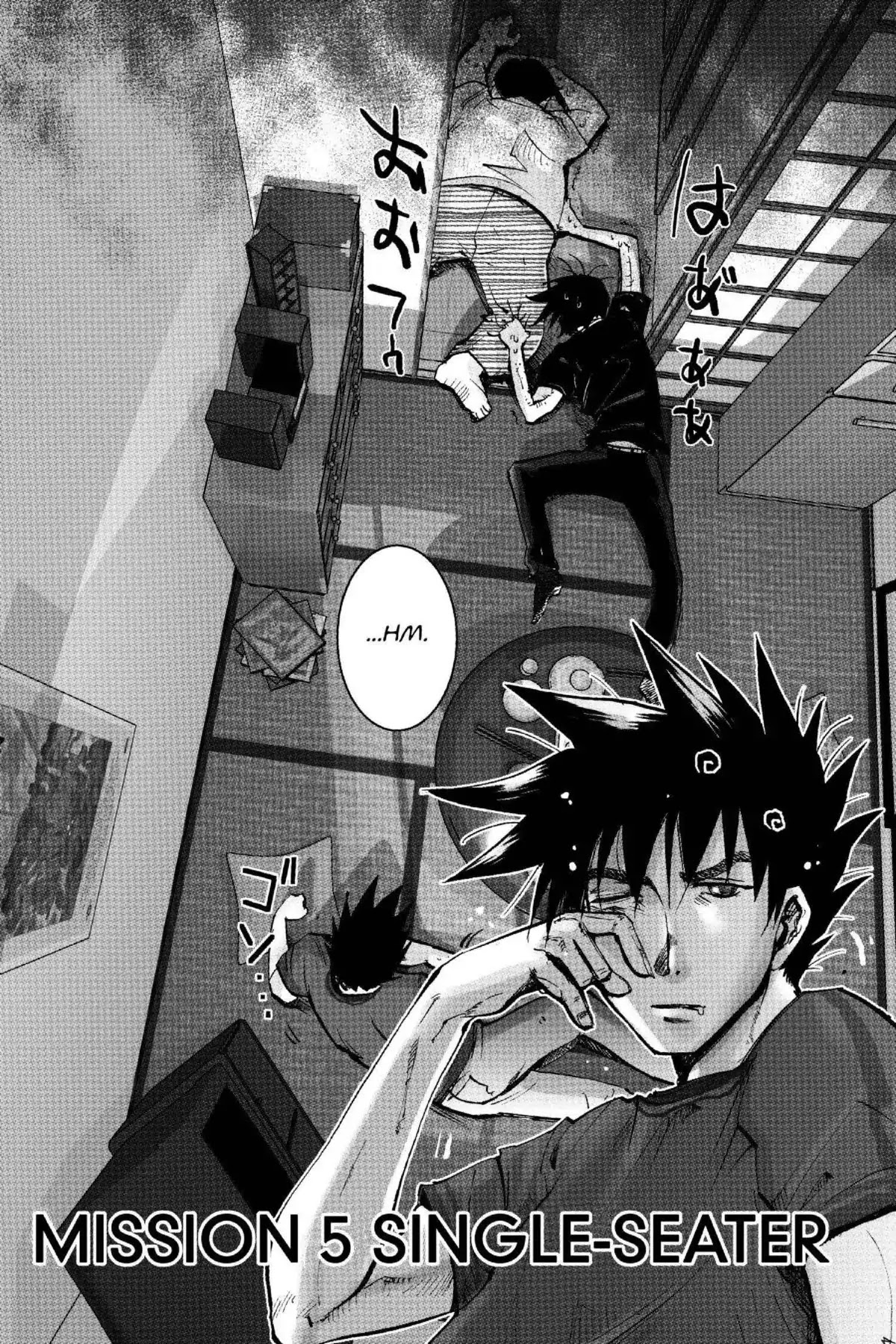 Excel Saga Chapter 18.5 page 2 - Vol.18 Mission 5: Single-Seater