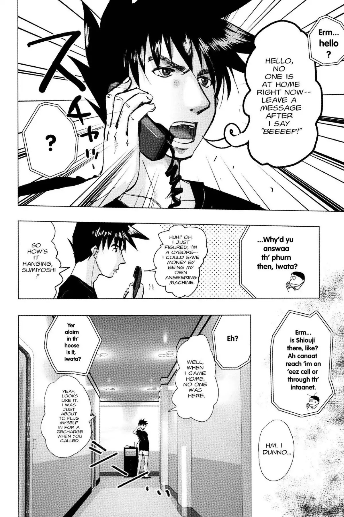 Excel Saga Chapter 18.6 page 8 - Vol.18 Mission 6: Half Organic