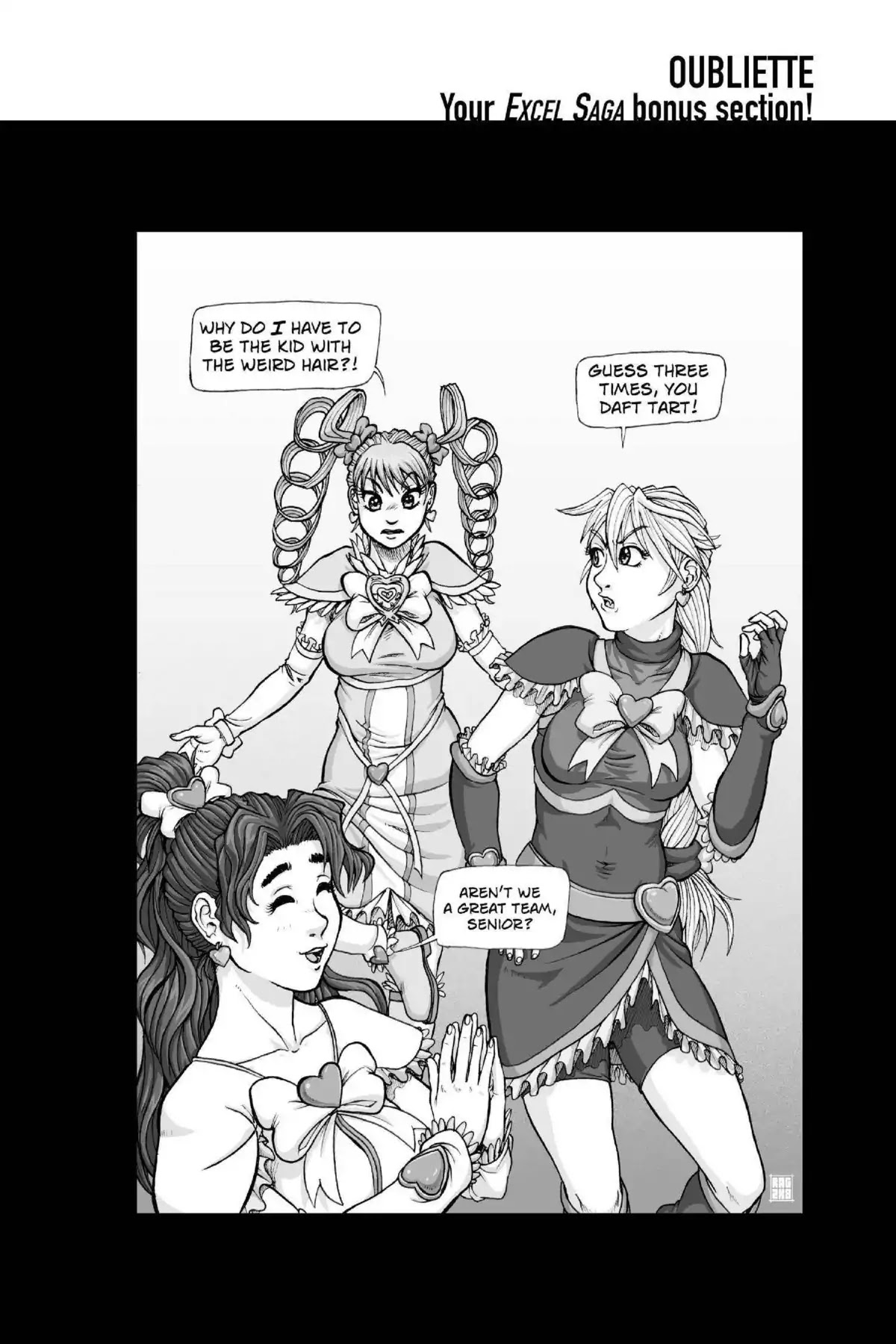 Excel Saga Chapter 18.7-5 page 13 - Vol.18 Oubliette: Excel Saga Bonus Section