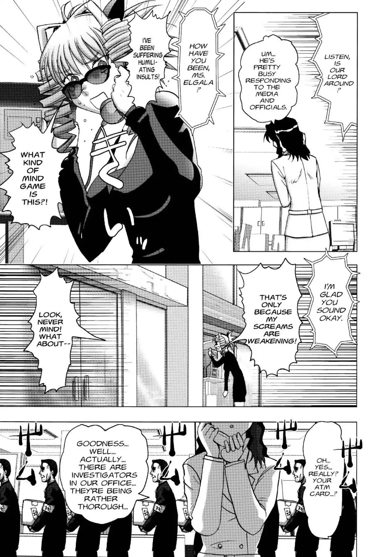 Excel Saga Chapter 19.2 page 23 - Vol.19 Mission 2: The Despair of White Copper (4.8 Grams, 22.6 Millimeters Diameter)
