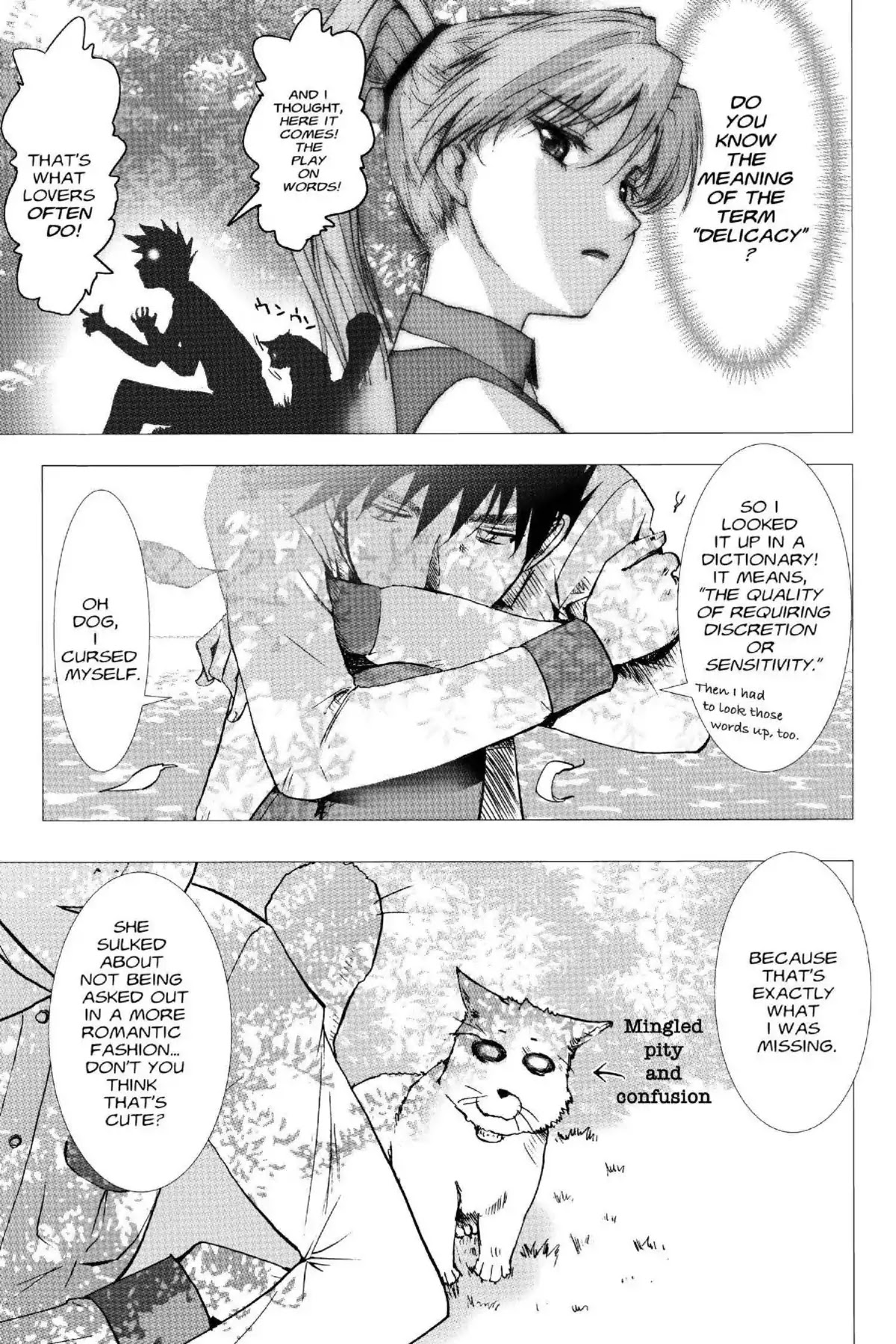 Excel Saga Chapter 19.3 page 17 - Vol.19 Mission 3: Run, Mince!