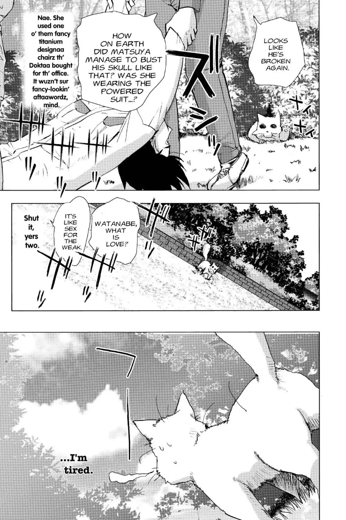 Excel Saga Chapter 19.3 page 19 - Vol.19 Mission 3: Run, Mince!