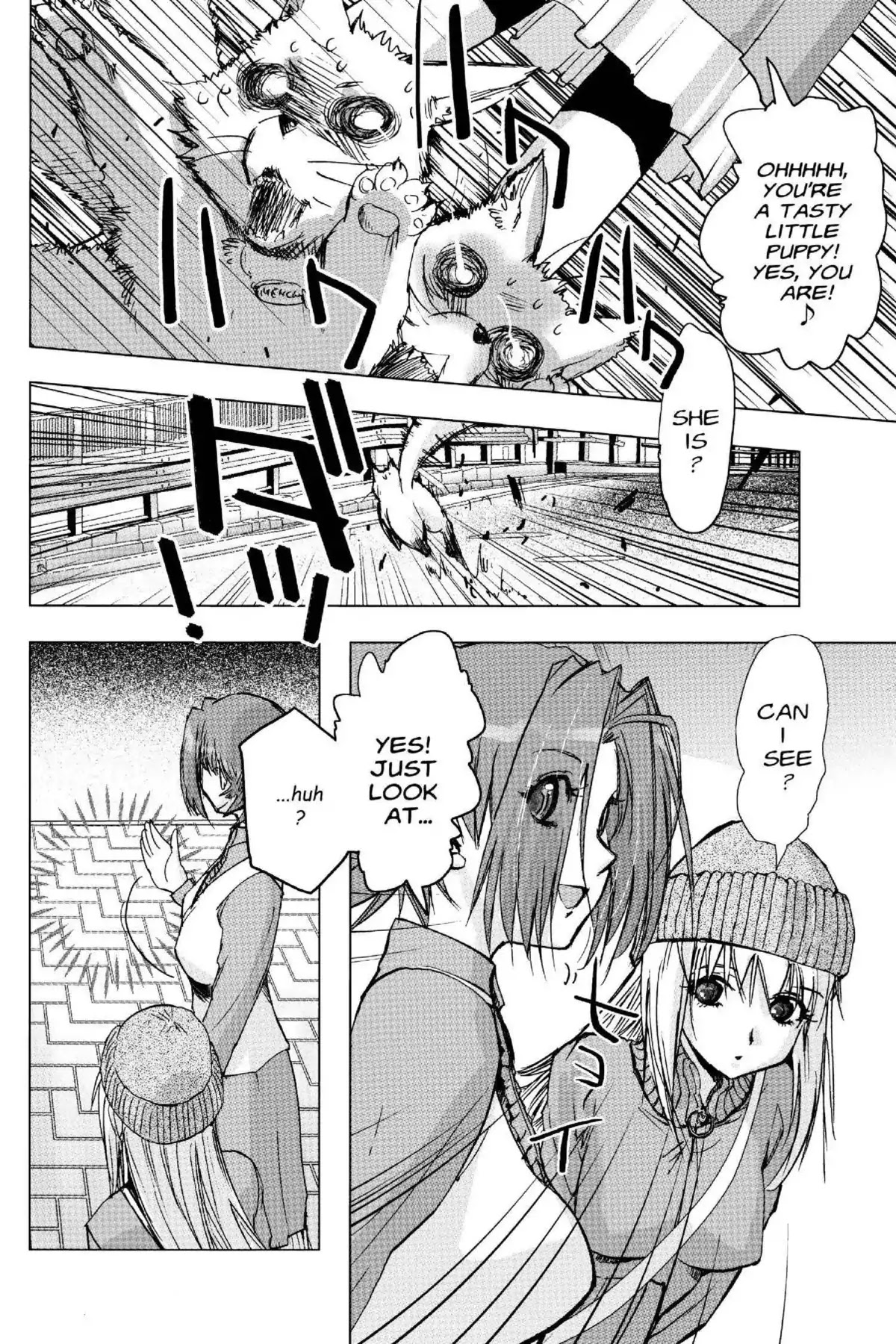 Excel Saga Chapter 19.3 page 26 - Vol.19 Mission 3: Run, Mince!
