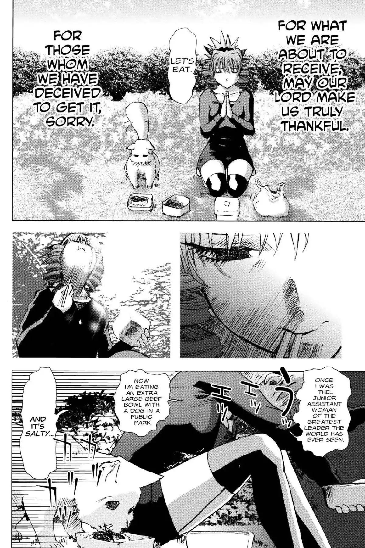 Excel Saga Chapter 19.4 page 16 - Vol.19 Mission 4: The Diary of Somebody