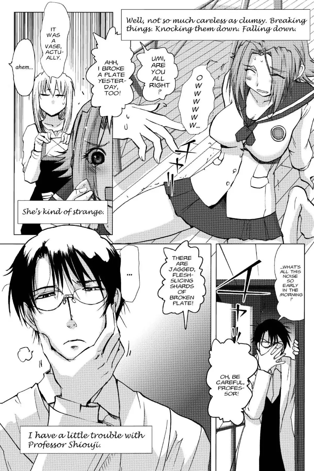 Excel Saga Chapter 19.4 page 5 - Vol.19 Mission 4: The Diary of Somebody