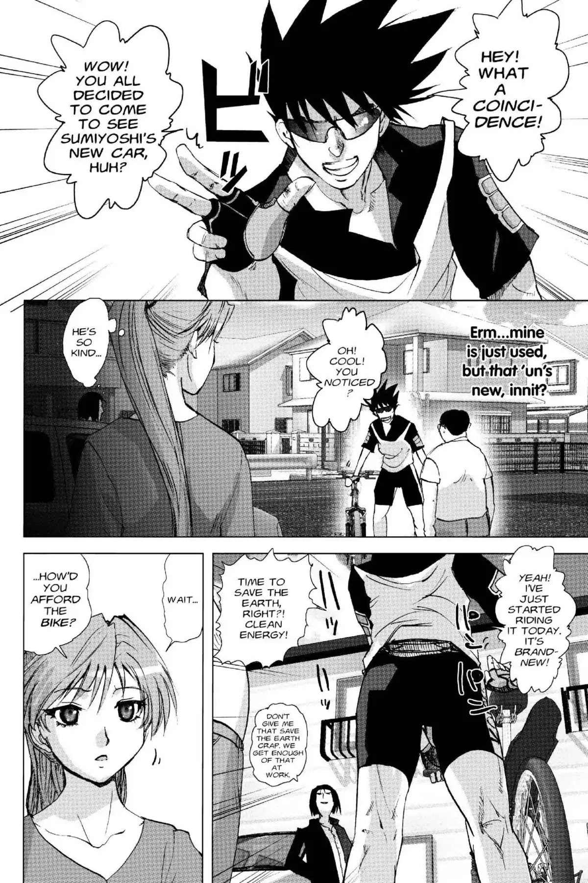 Excel Saga Chapter 19.5 page 10 - Vol.19 Mission 5: Two Wheels
