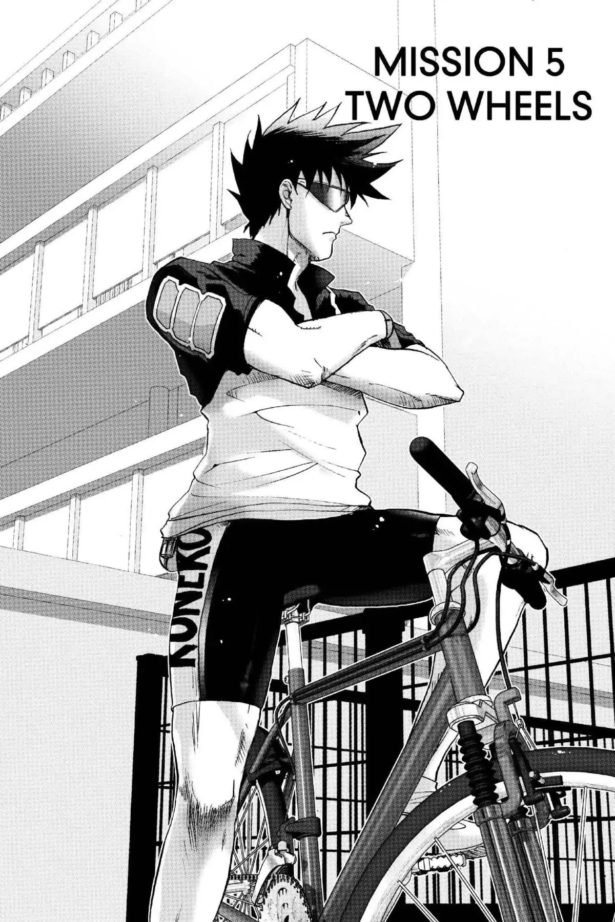 Excel Saga Chapter 19.5 page 2 - Vol.19 Mission 5: Two Wheels