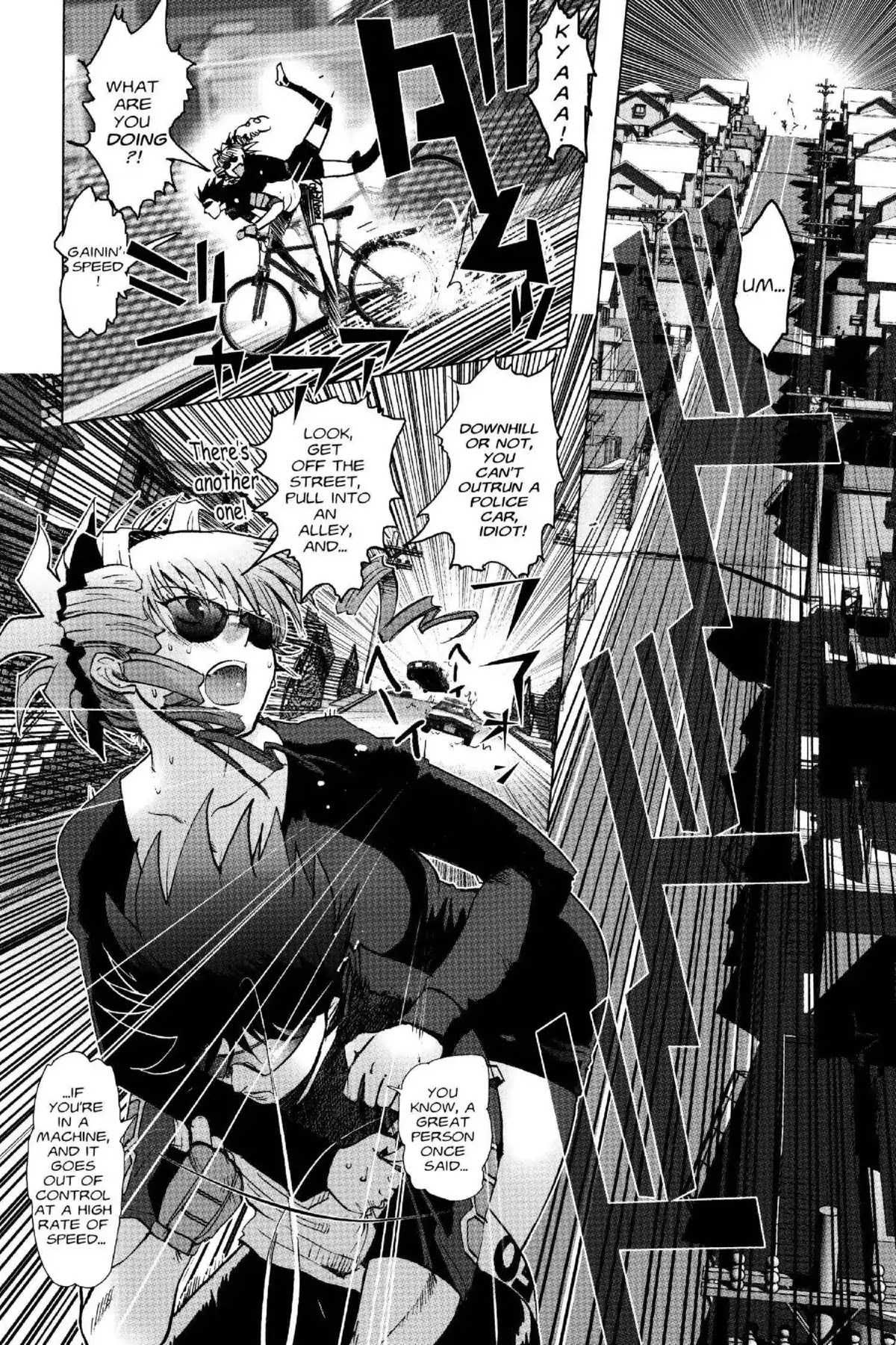 Excel Saga Chapter 19.5 page 20 - Vol.19 Mission 5: Two Wheels