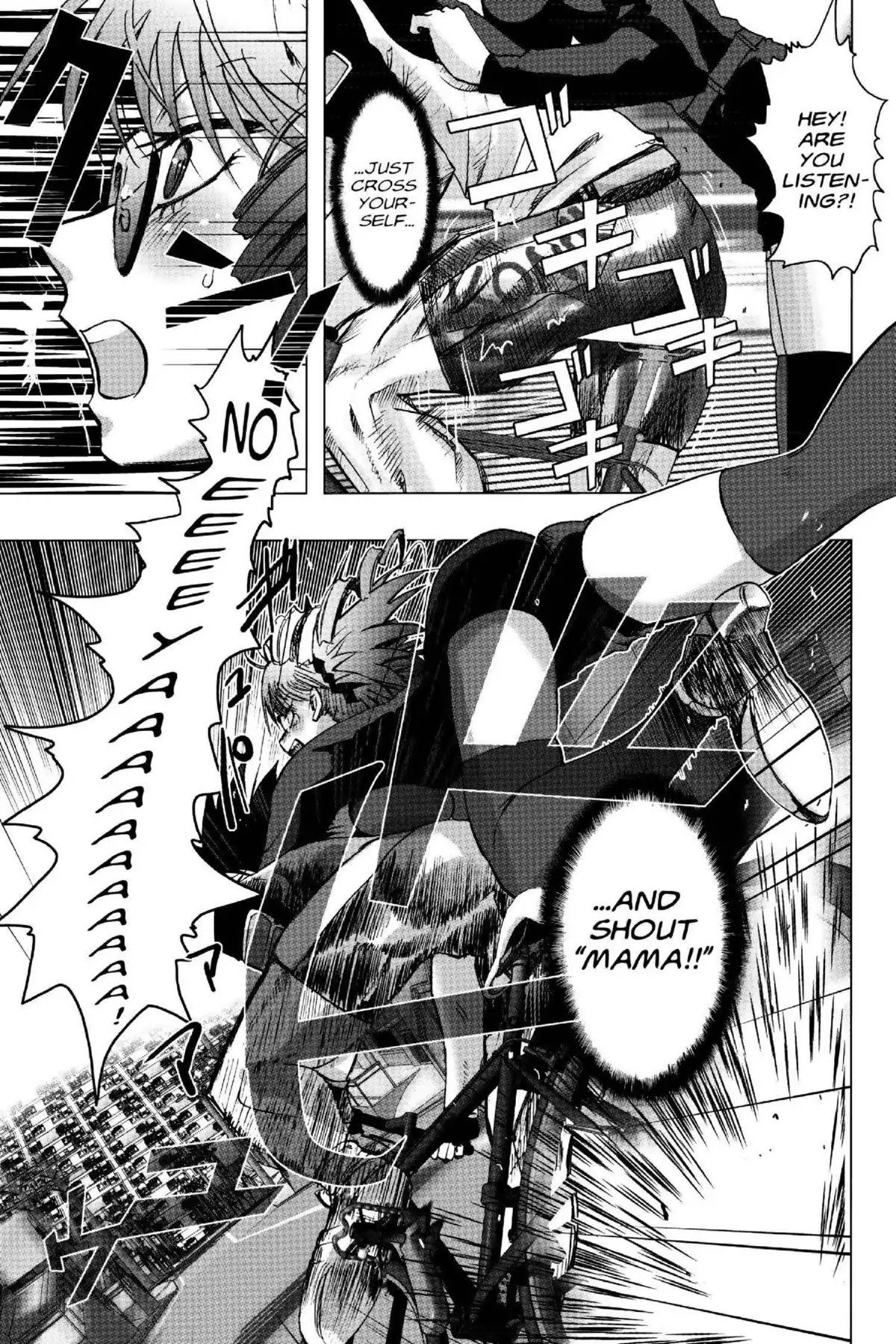 Excel Saga Chapter 19.5 page 21 - Vol.19 Mission 5: Two Wheels