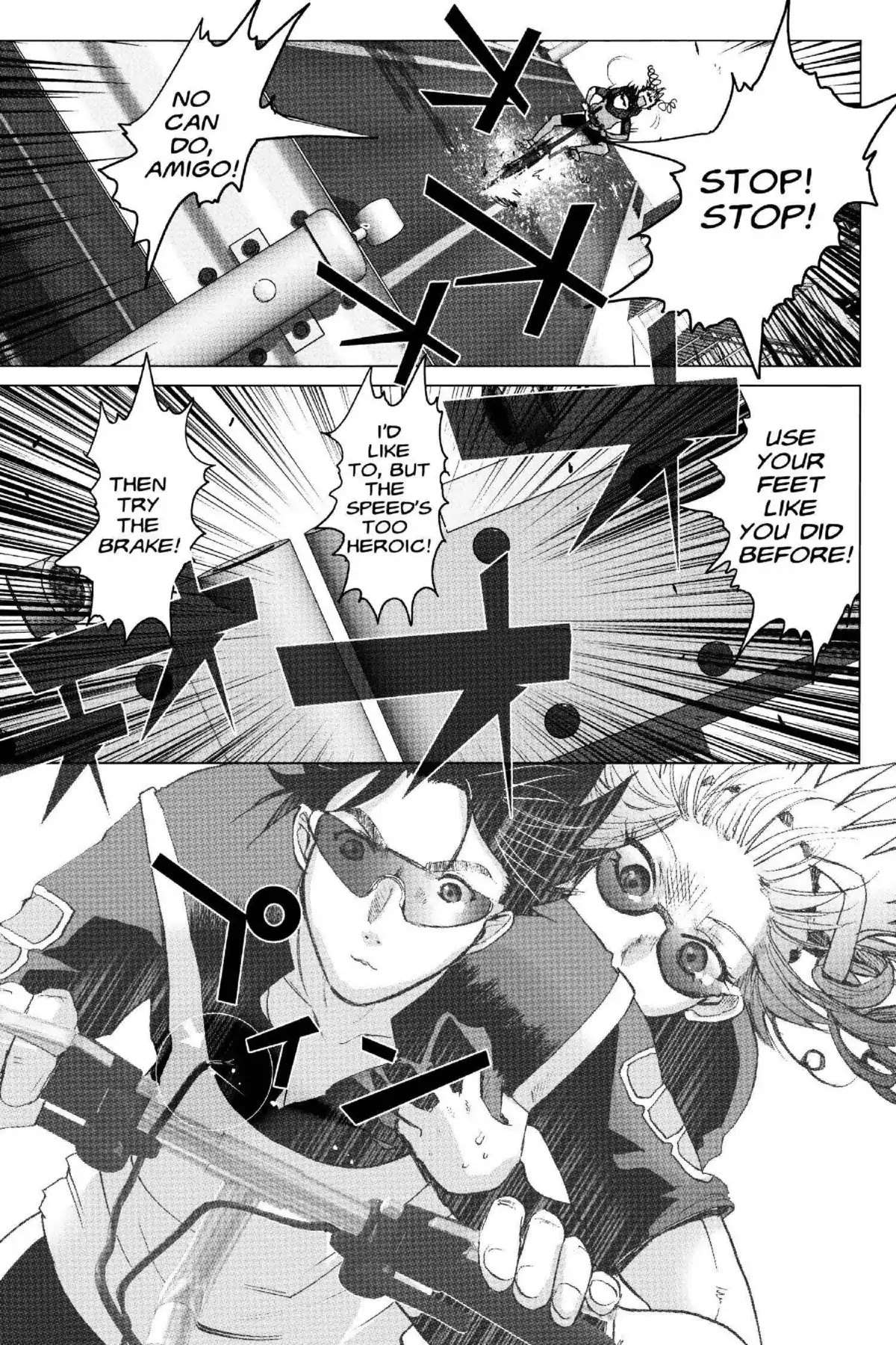 Excel Saga Chapter 19.5 page 27 - Vol.19 Mission 5: Two Wheels
