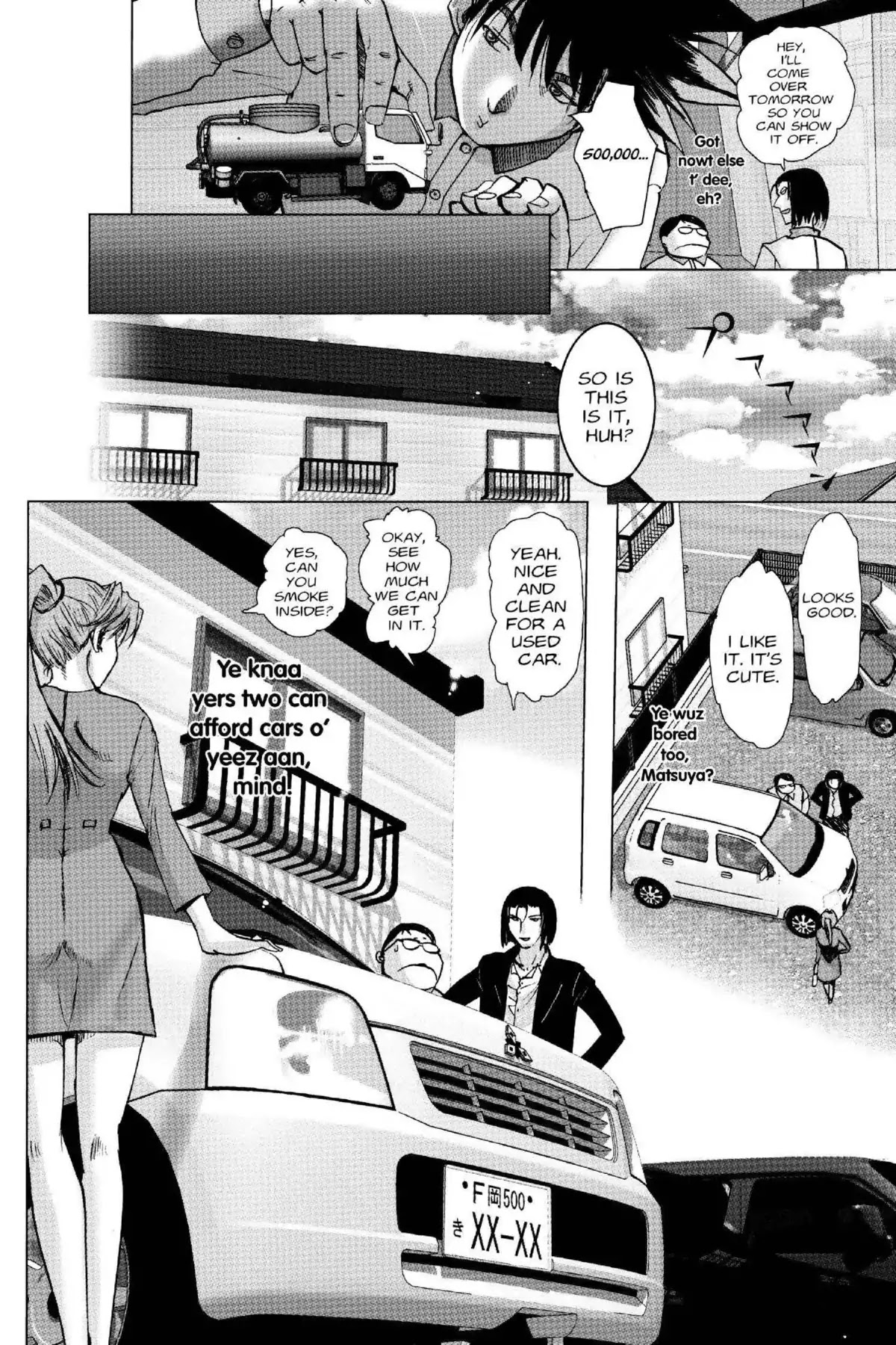 Excel Saga Chapter 19.5 page 8 - Vol.19 Mission 5: Two Wheels