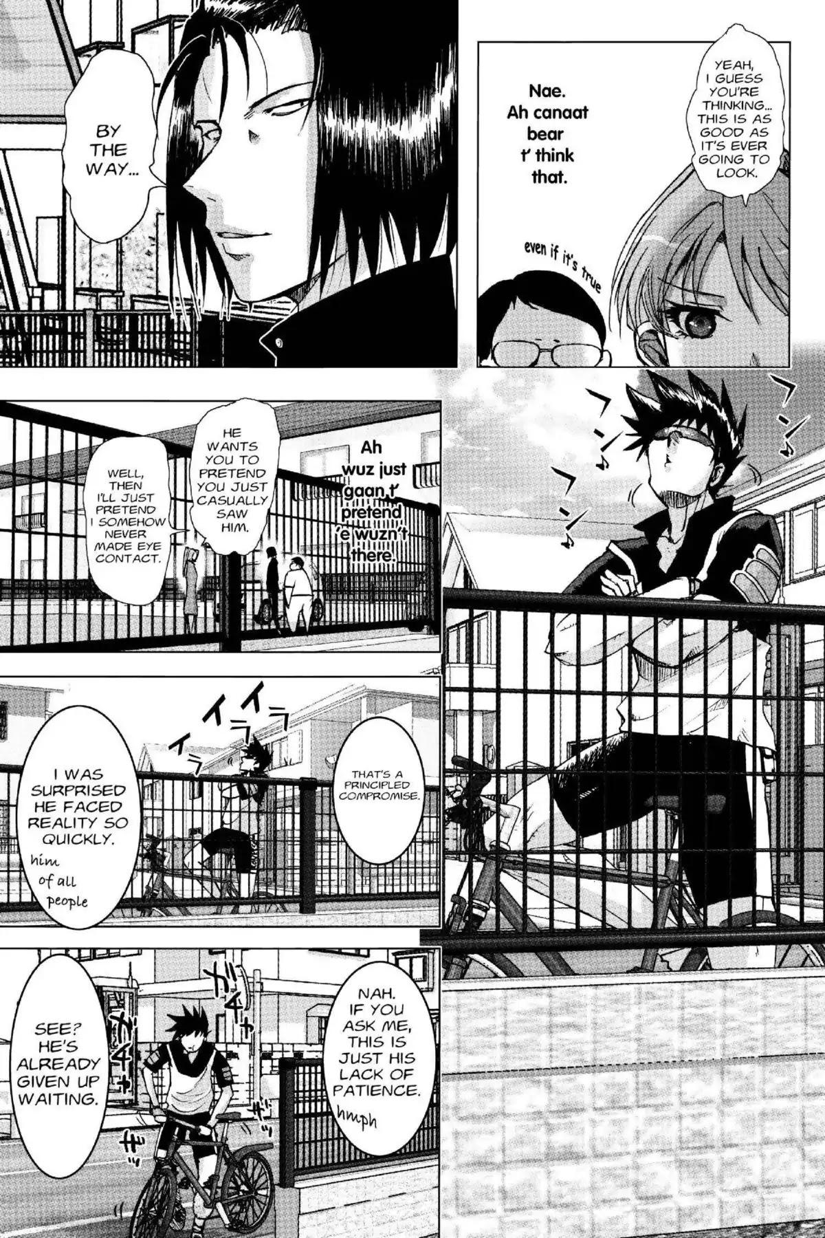 Excel Saga Chapter 19.5 page 9 - Vol.19 Mission 5: Two Wheels