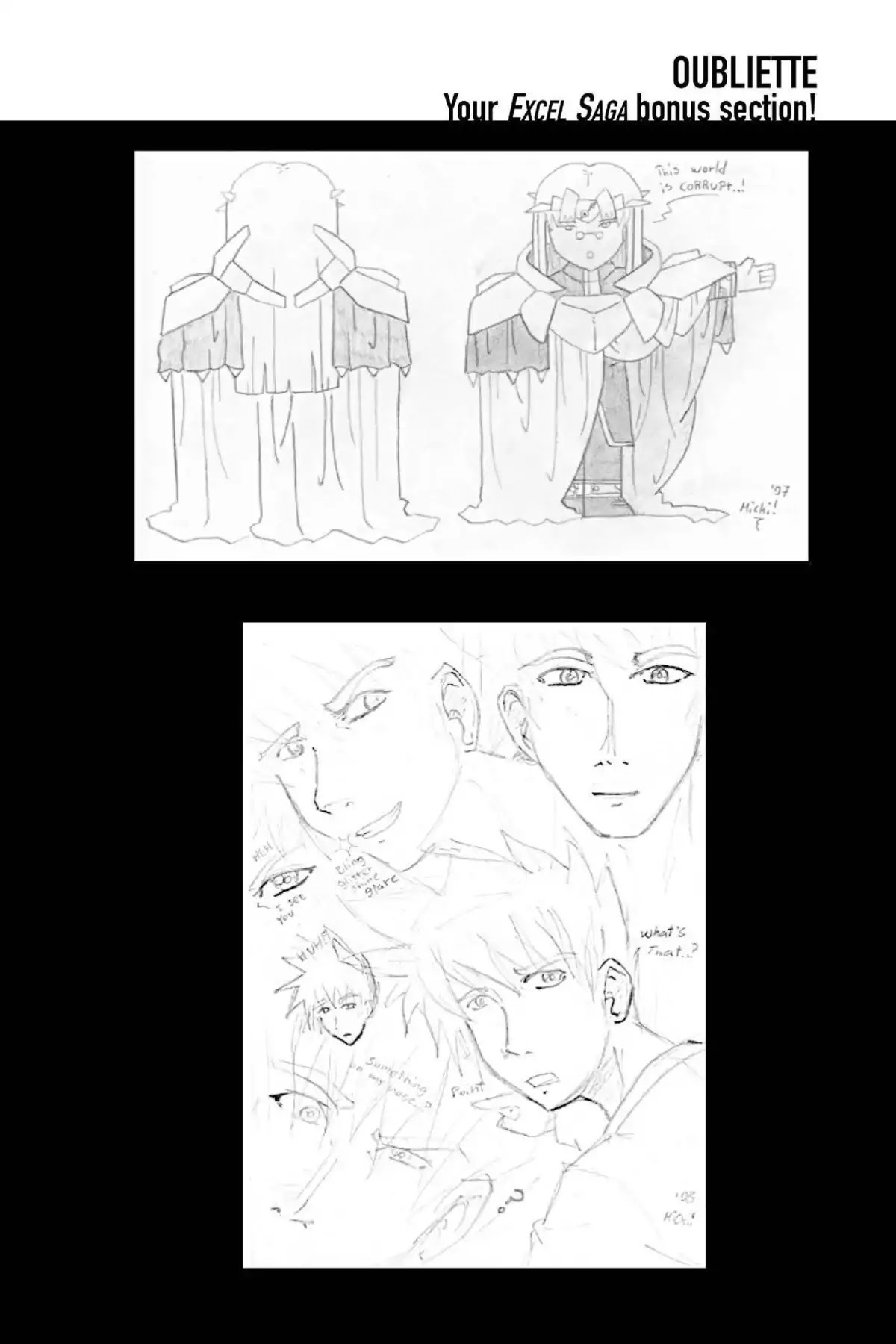 Excel Saga Chapter 19.6-5 page 13 - Vol.19 Oubliette: Excel Saga Bonus Section