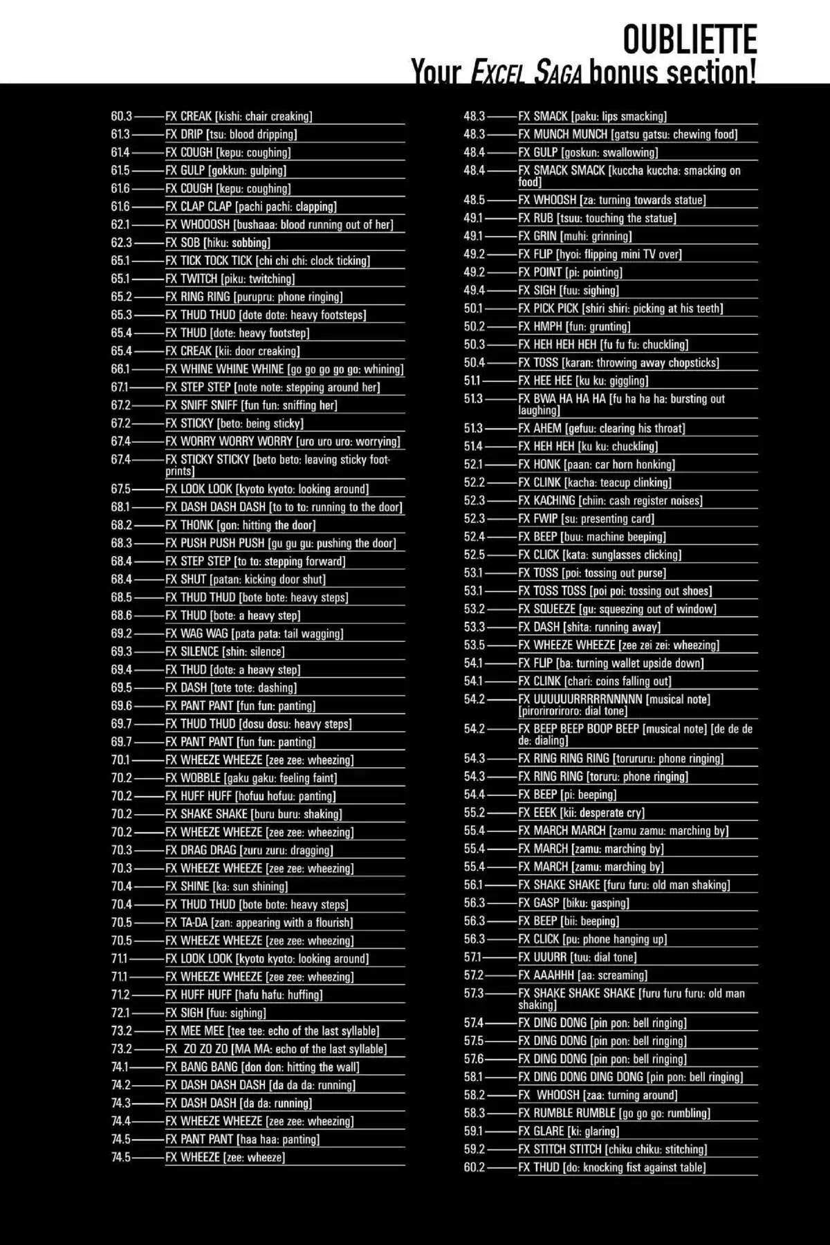 Excel Saga Chapter 19.6-5 page 3 - Vol.19 Oubliette: Excel Saga Bonus Section