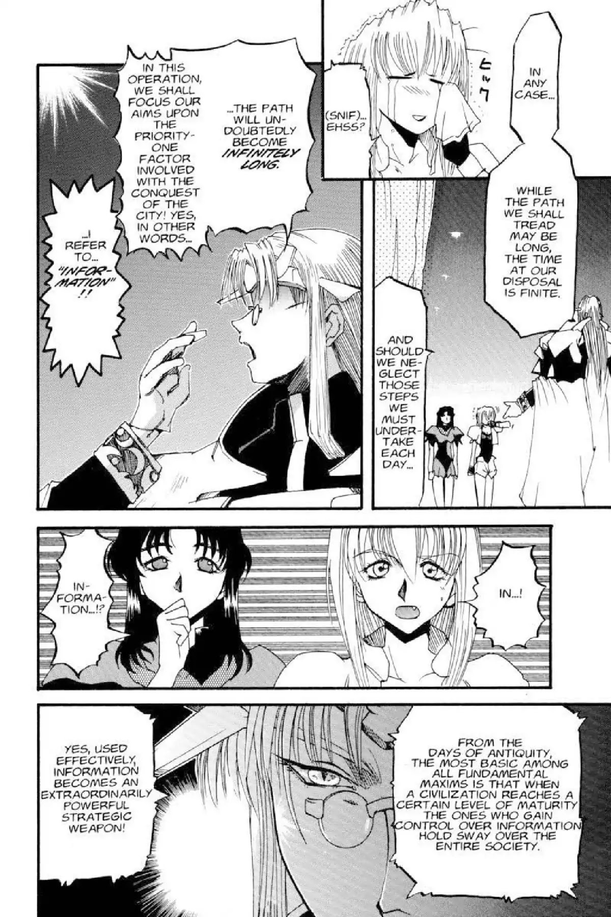 Excel Saga Chapter 2.1 page 10 - Vol.2 Mission 1: Destinies at the Crossroads