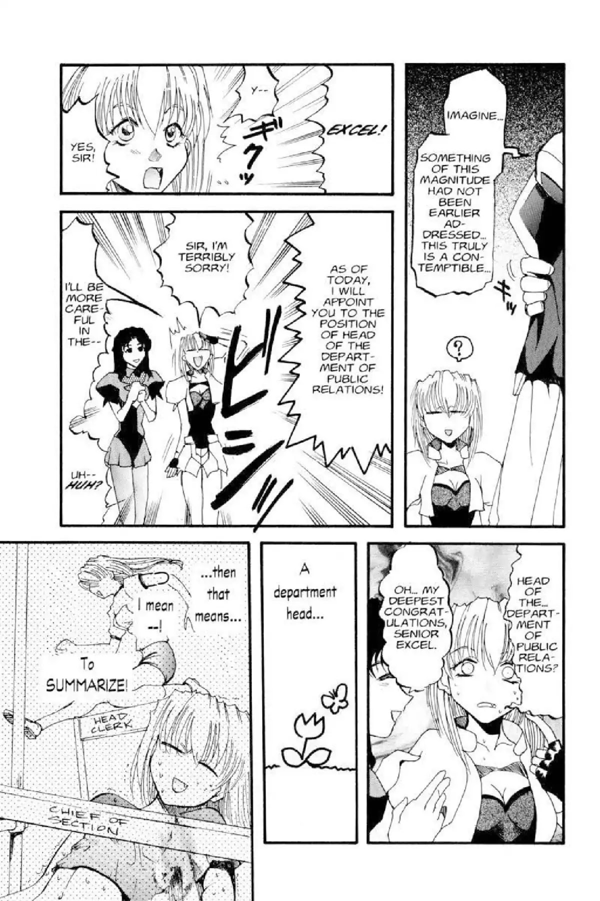 Excel Saga Chapter 2.1 page 11 - Vol.2 Mission 1: Destinies at the Crossroads