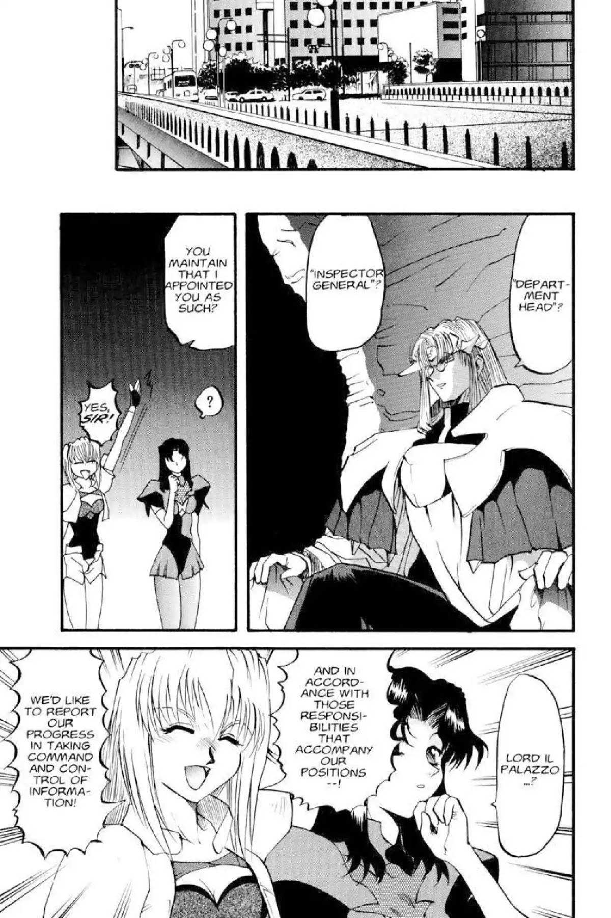 Excel Saga Chapter 2.1 page 23 - Vol.2 Mission 1: Destinies at the Crossroads