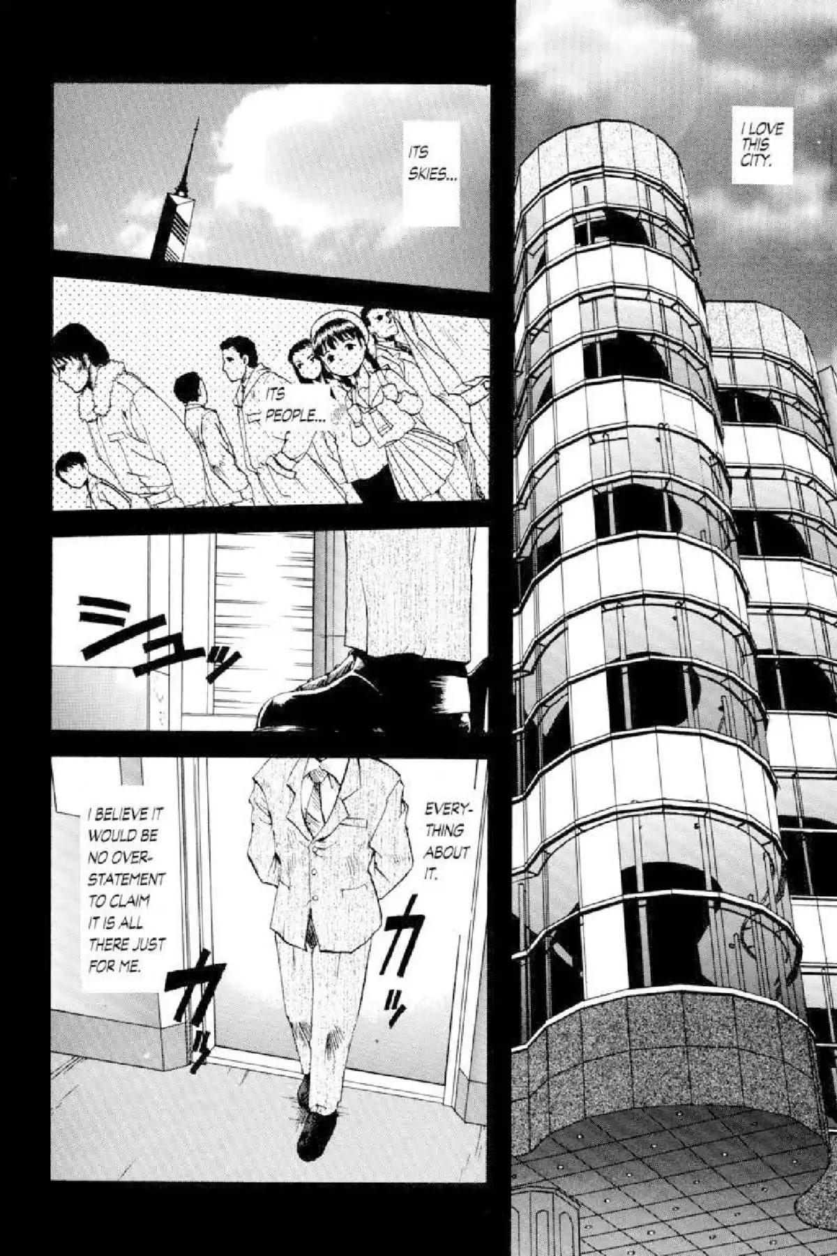 Excel Saga Chapter 2.1 page 6 - Vol.2 Mission 1: Destinies at the Crossroads