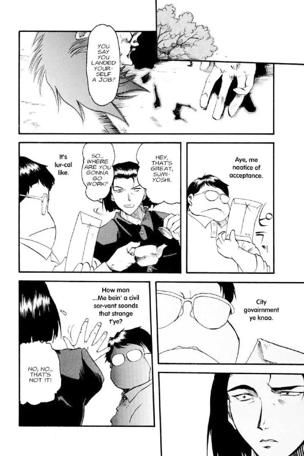Excel Saga Chapter 2.2 page 10 - Vol.2 Mission 2: The Opening Winds