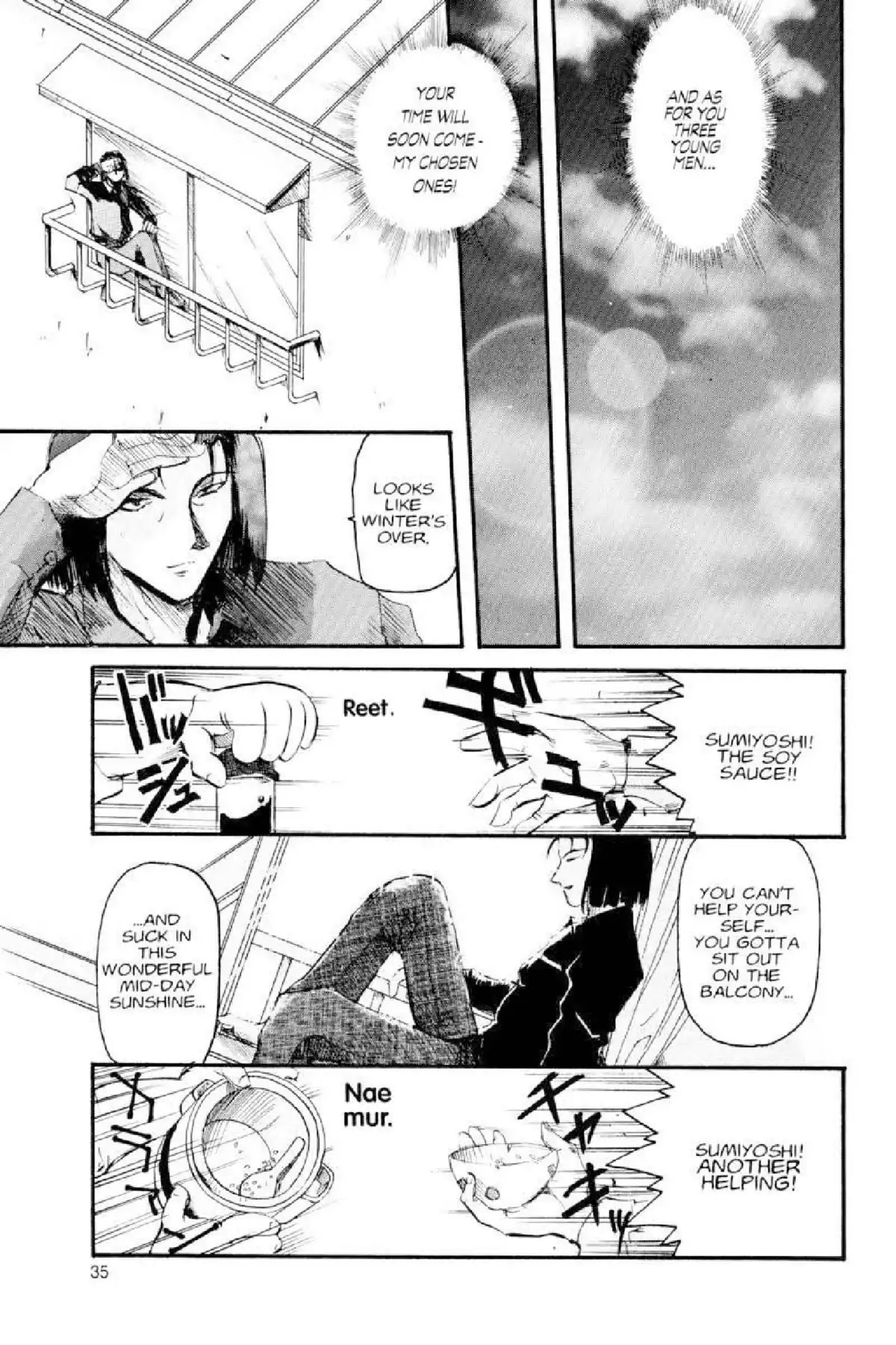 Excel Saga Chapter 2.2 page 7 - Vol.2 Mission 2: The Opening Winds