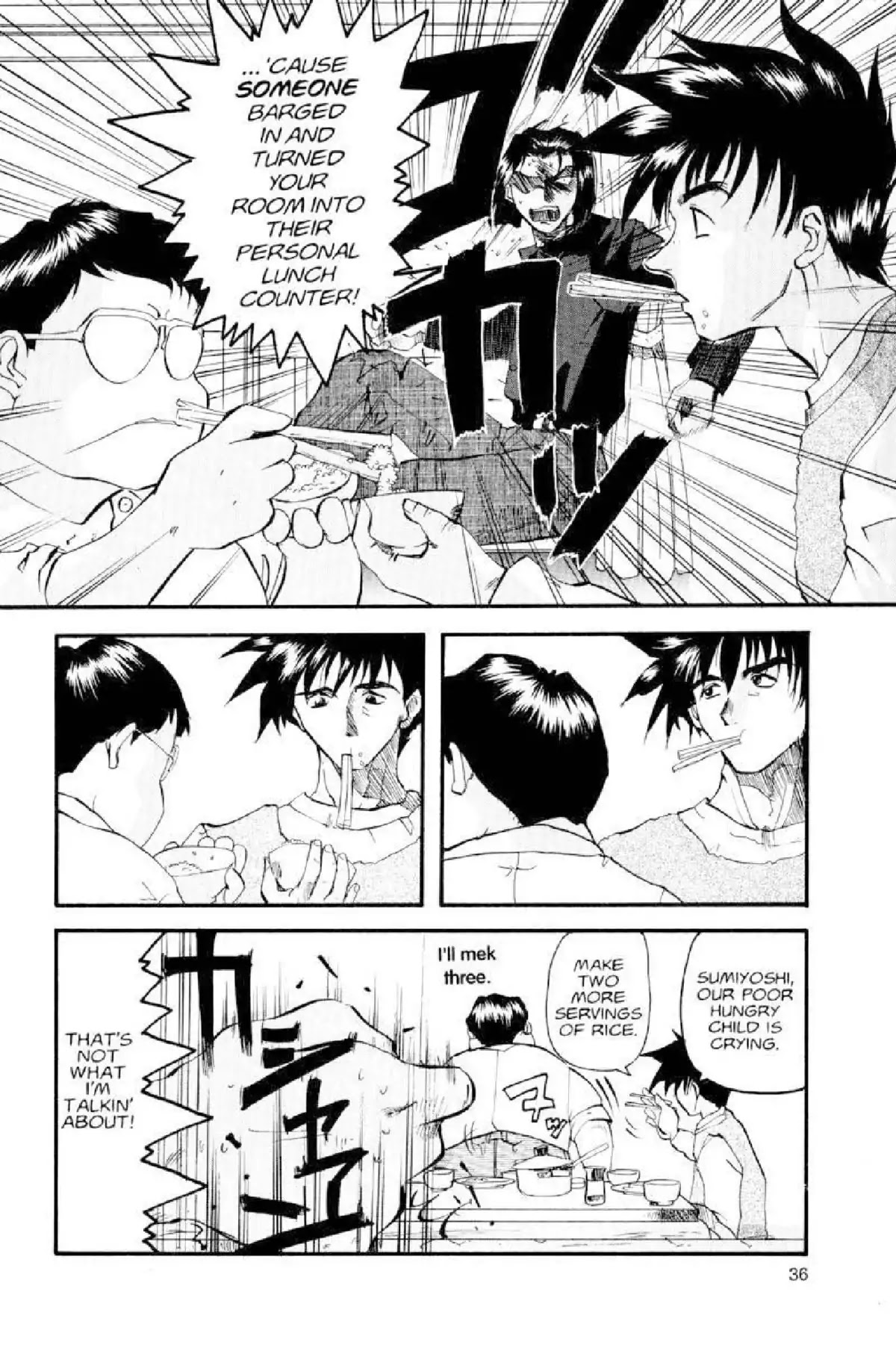 Excel Saga Chapter 2.2 page 8 - Vol.2 Mission 2: The Opening Winds