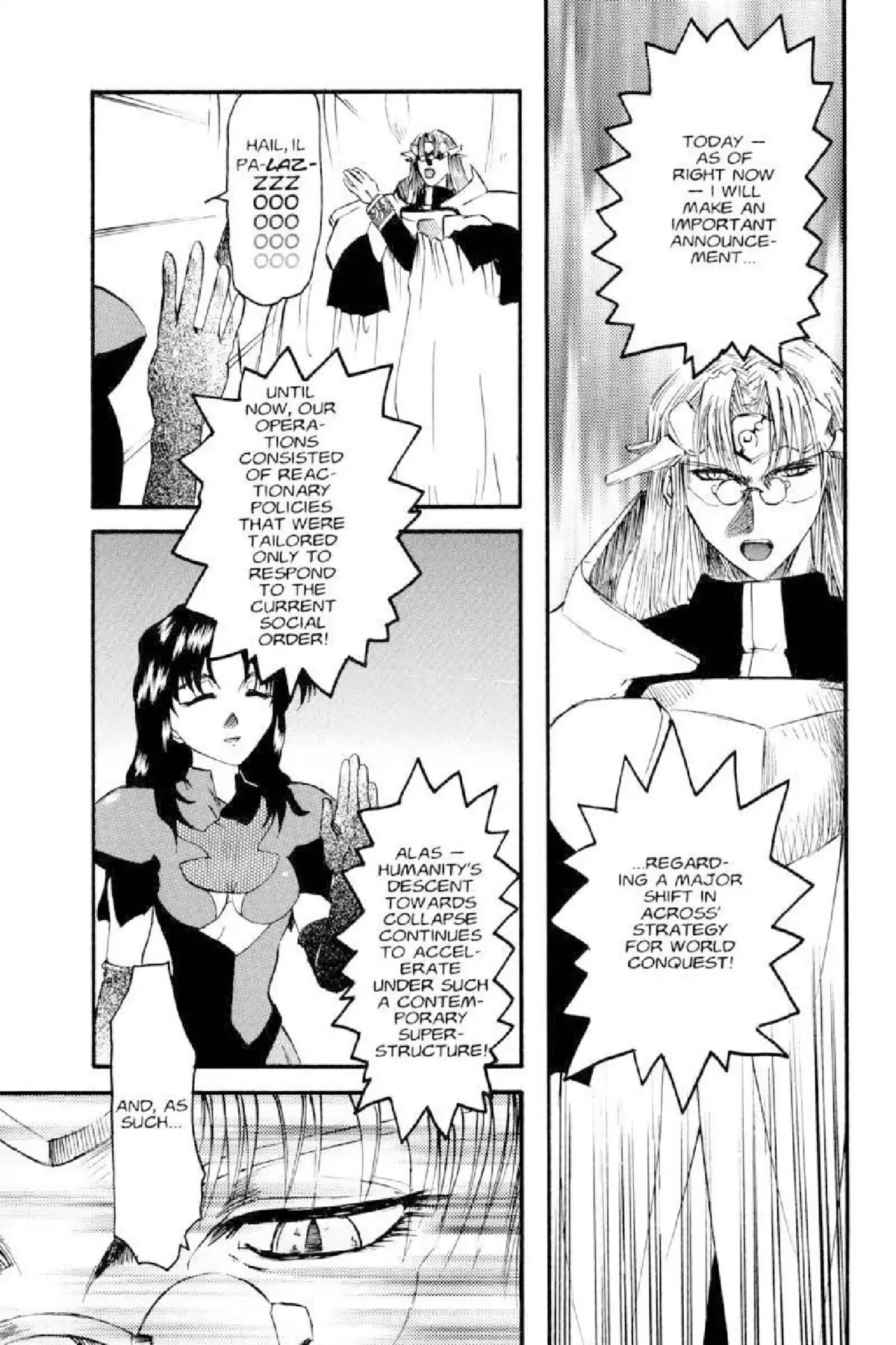 Excel Saga Chapter 2.3 page 11 - Vol.2 Mission 3: The Relative Speed of Fools