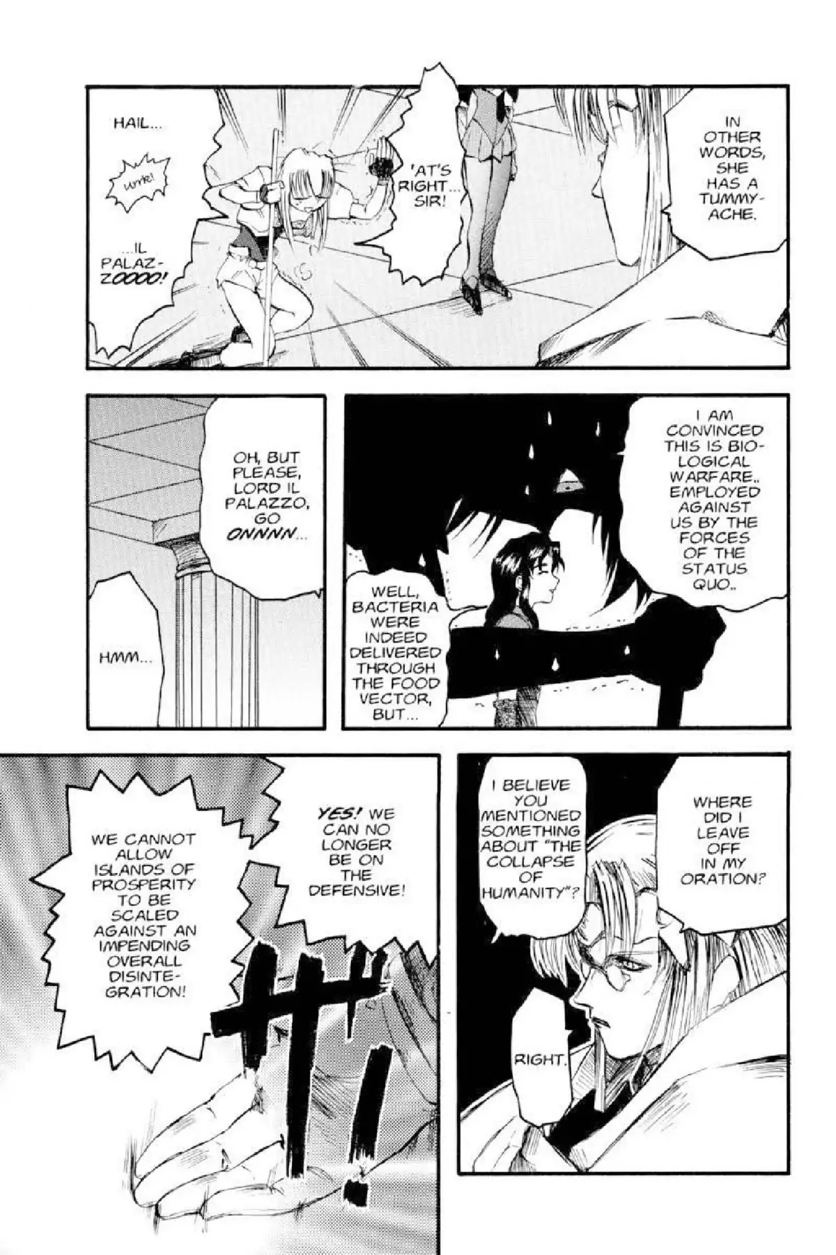 Excel Saga Chapter 2.3 page 13 - Vol.2 Mission 3: The Relative Speed of Fools