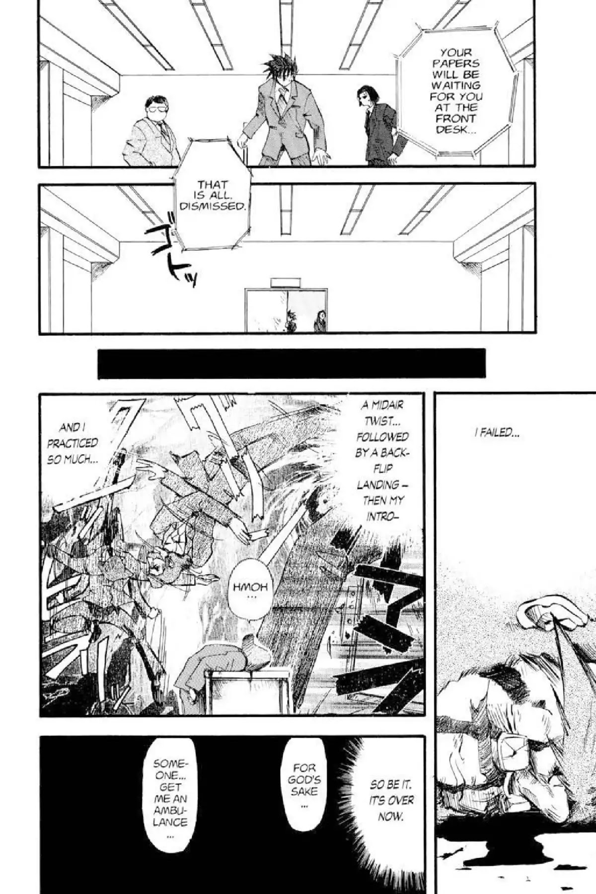 Excel Saga Chapter 2.3 page 20 - Vol.2 Mission 3: The Relative Speed of Fools