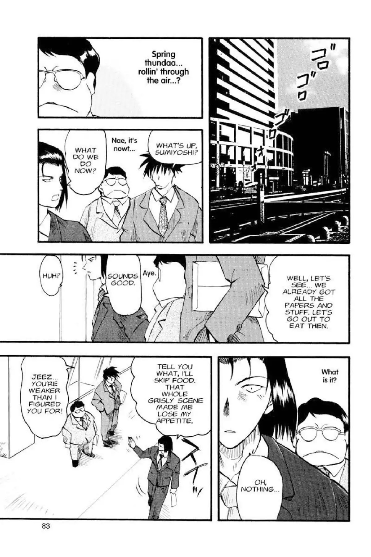 Excel Saga Chapter 2.3 page 25 - Vol.2 Mission 3: The Relative Speed of Fools