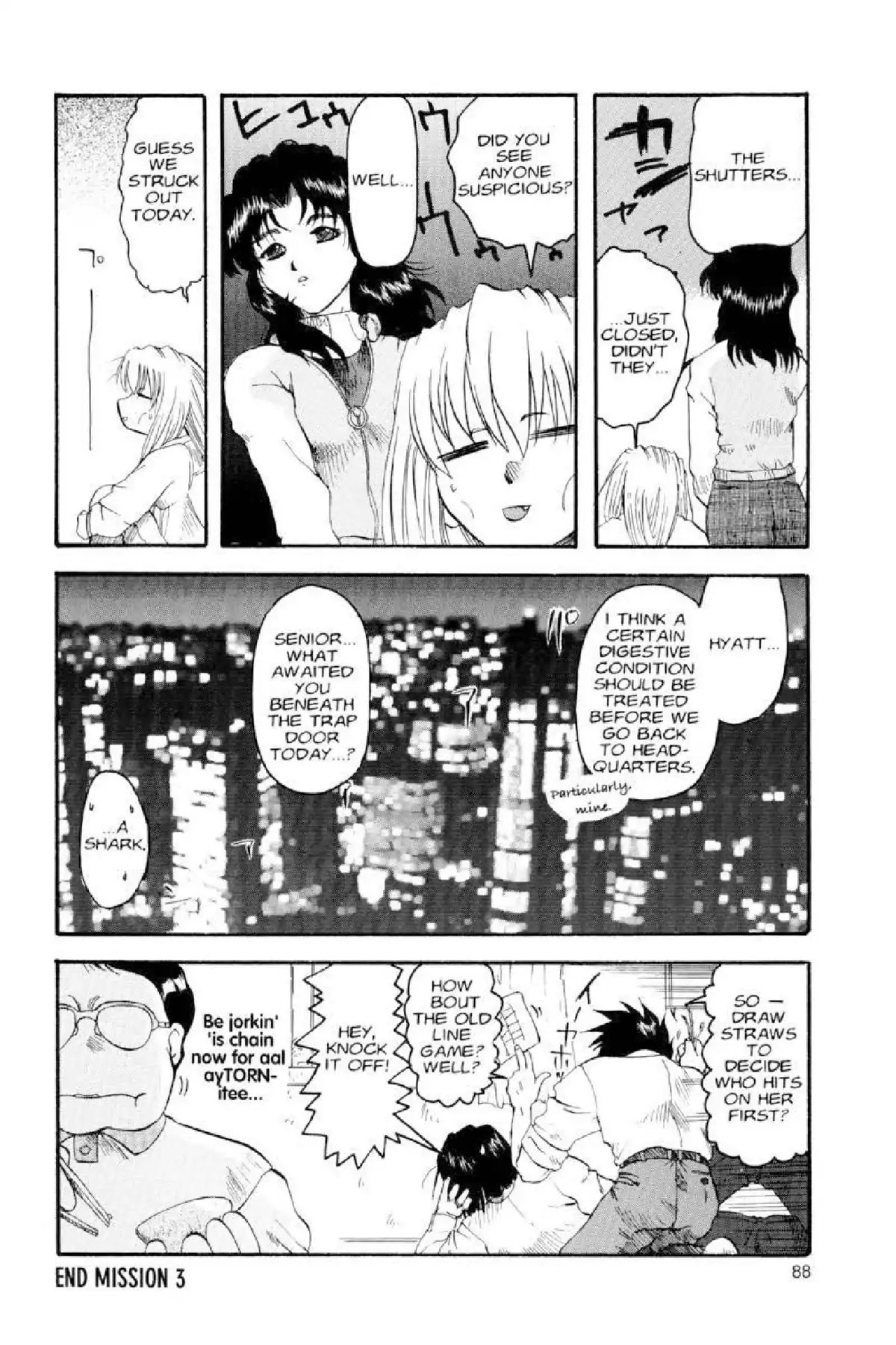 Excel Saga Chapter 2.3 page 30 - Vol.2 Mission 3: The Relative Speed of Fools