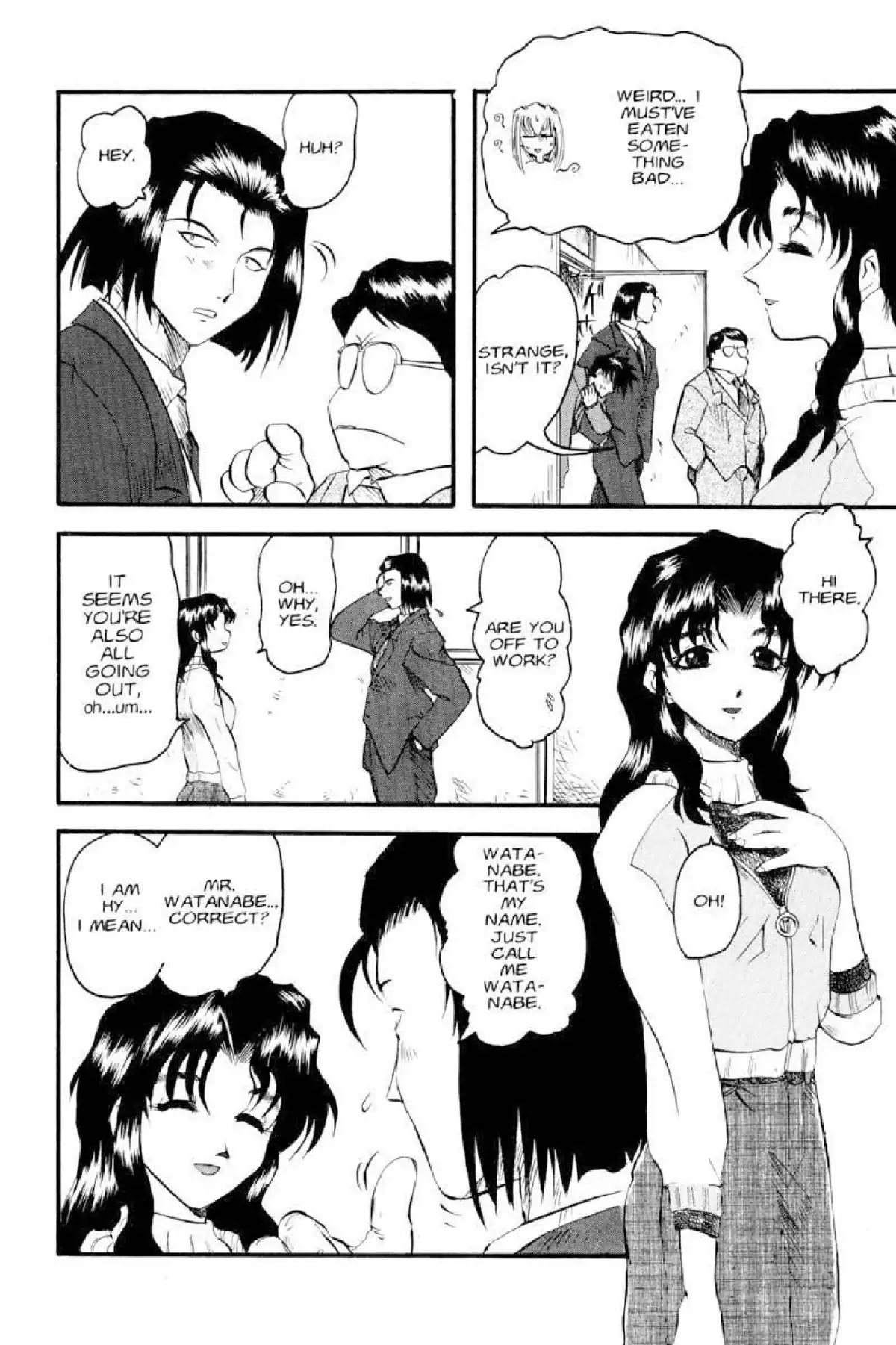 Excel Saga Chapter 2.3 page 8 - Vol.2 Mission 3: The Relative Speed of Fools