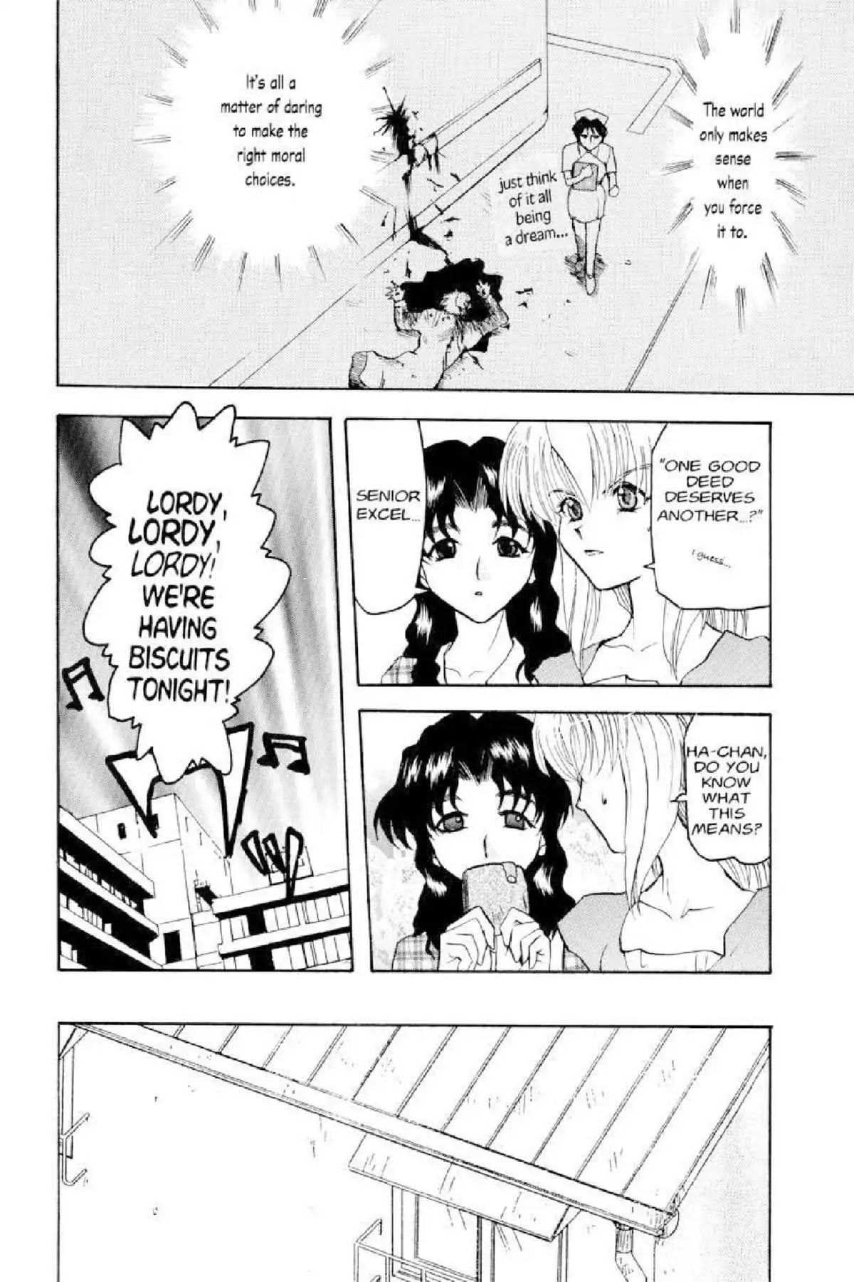 Excel Saga Chapter 2.7 page 18 - Vol.2 Mission 7: Unhappy Happiness