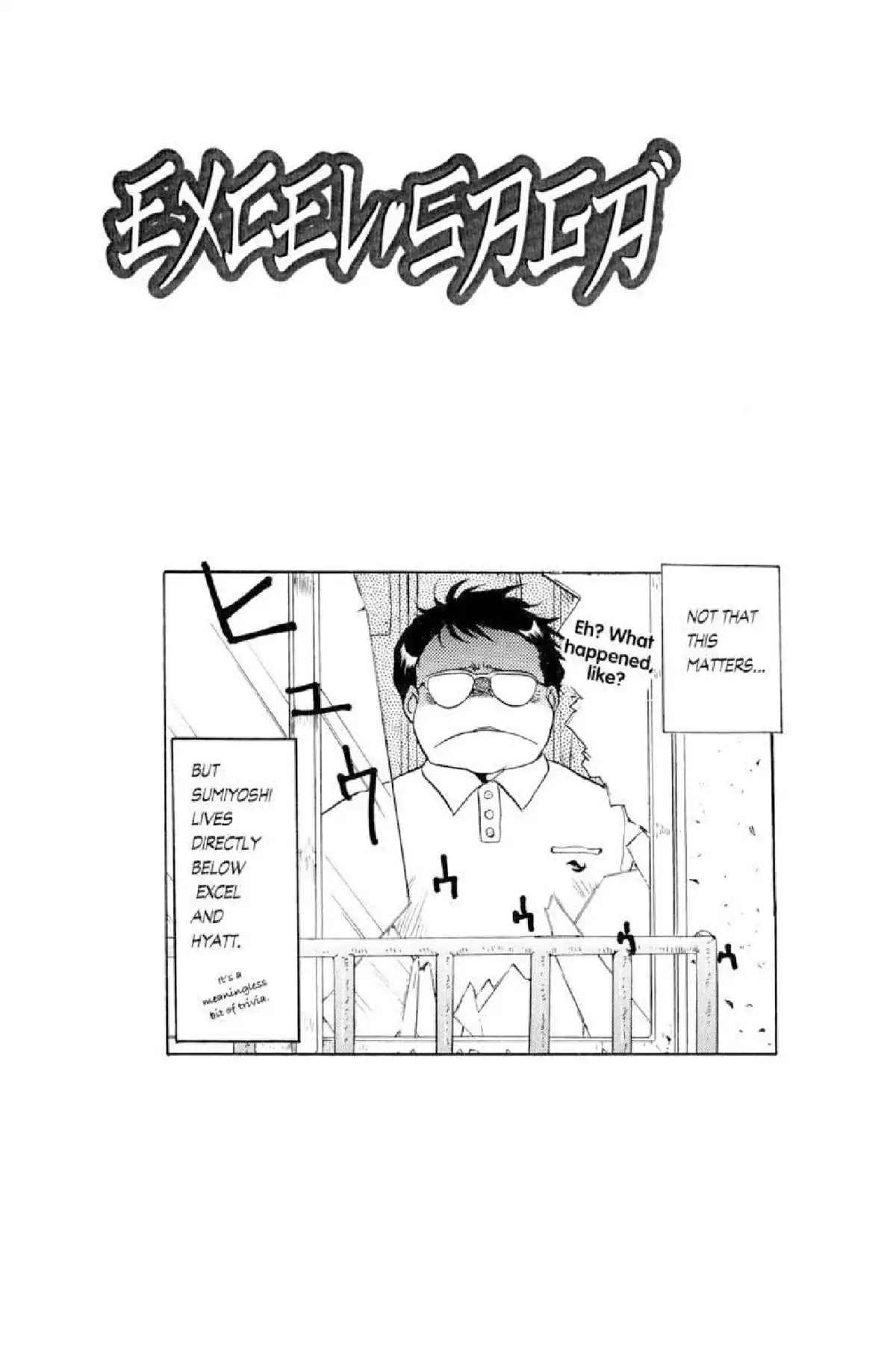 Excel Saga Chapter 2.7 page 21 - Vol.2 Mission 7: Unhappy Happiness