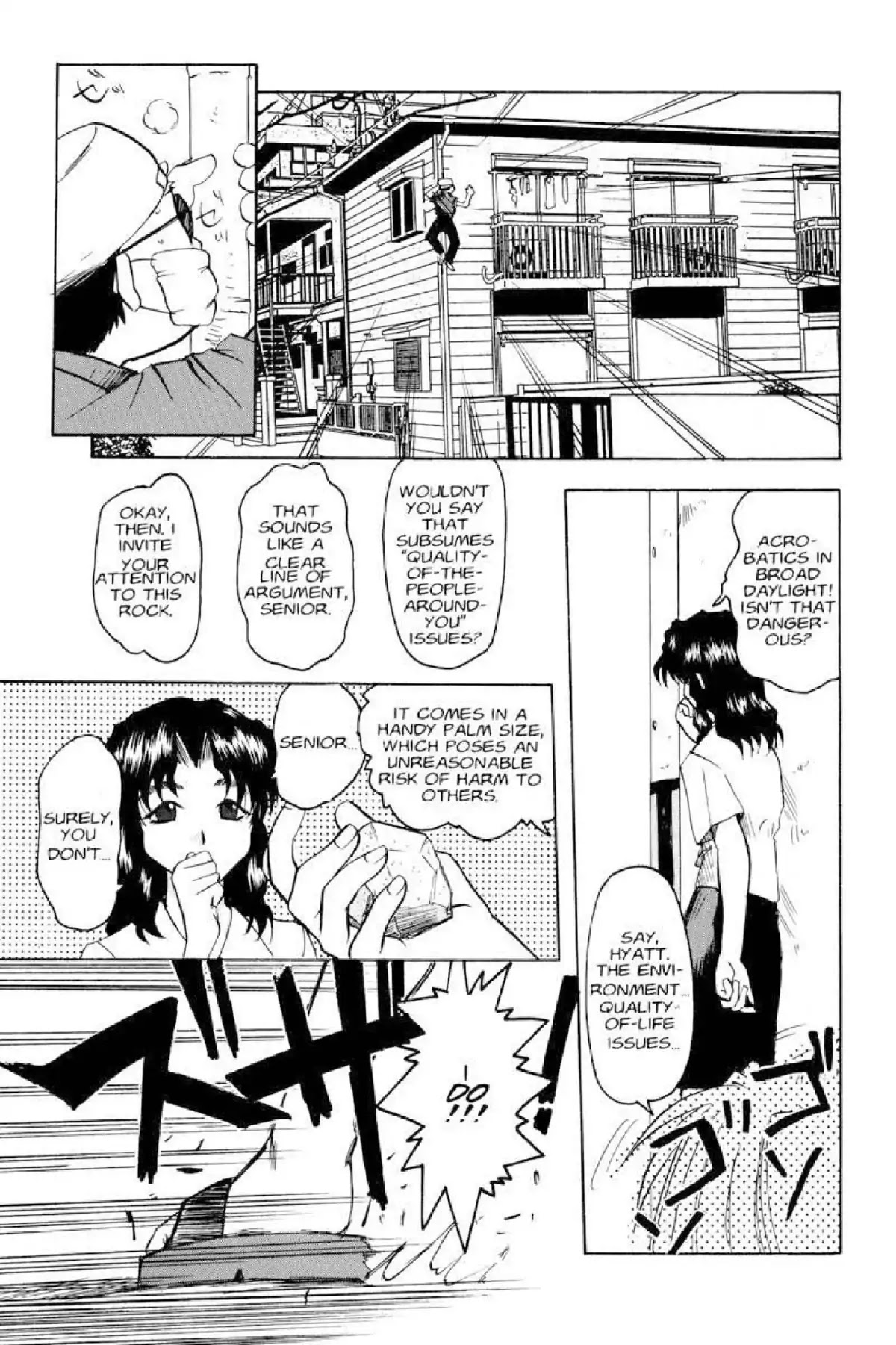 Excel Saga Chapter 2.8 page 15 - Vol.2 Mission 8: The Joys of Defeat