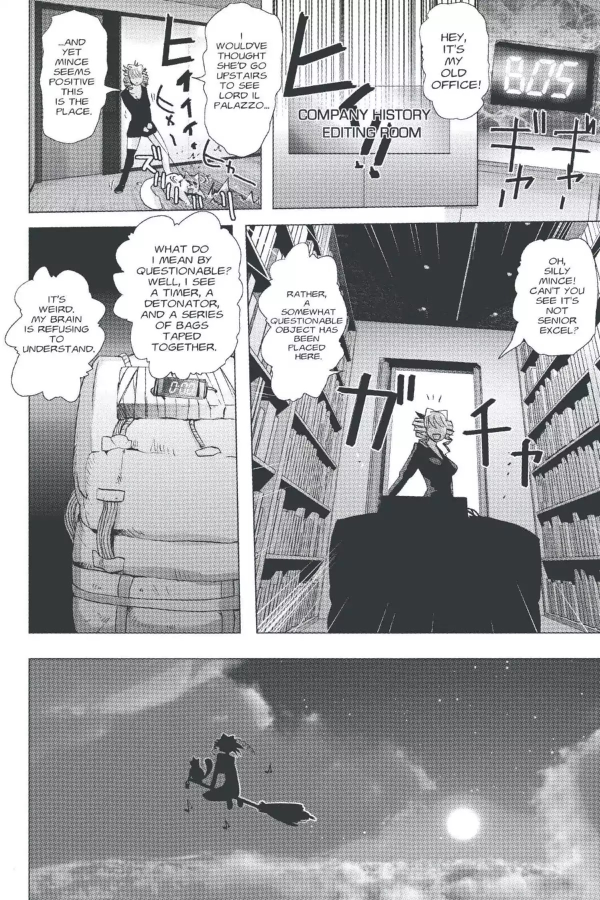 Excel Saga Chapter 20.1 page 25 - Vol.20 Mission 1: Two People and One Pet