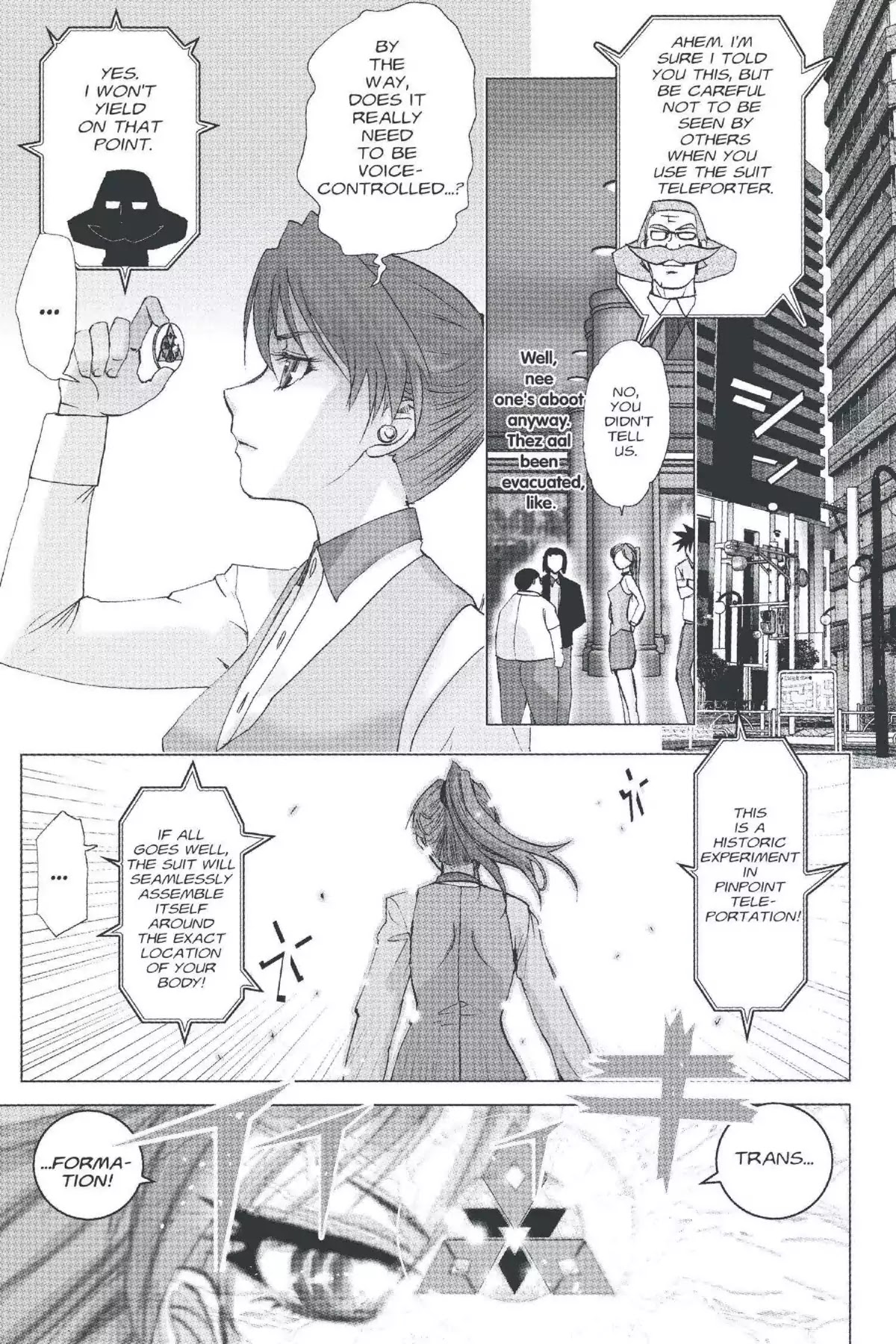 Excel Saga Chapter 20.1 page 4 - Vol.20 Mission 1: Two People and One Pet