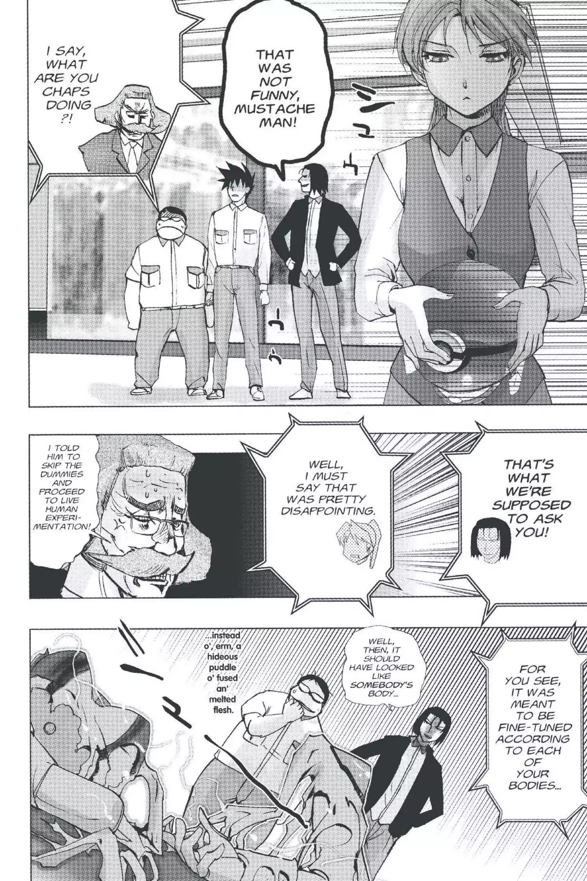 Excel Saga Chapter 20.1 page 7 - Vol.20 Mission 1: Two People and One Pet