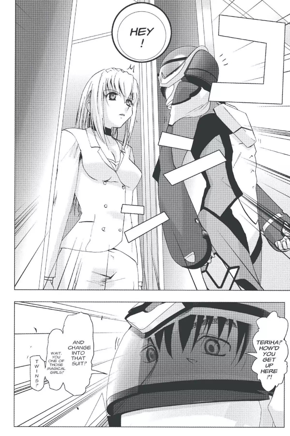 Excel Saga Chapter 20.2 page 22 - Vol.20 Mission 2: Three People and One Machine