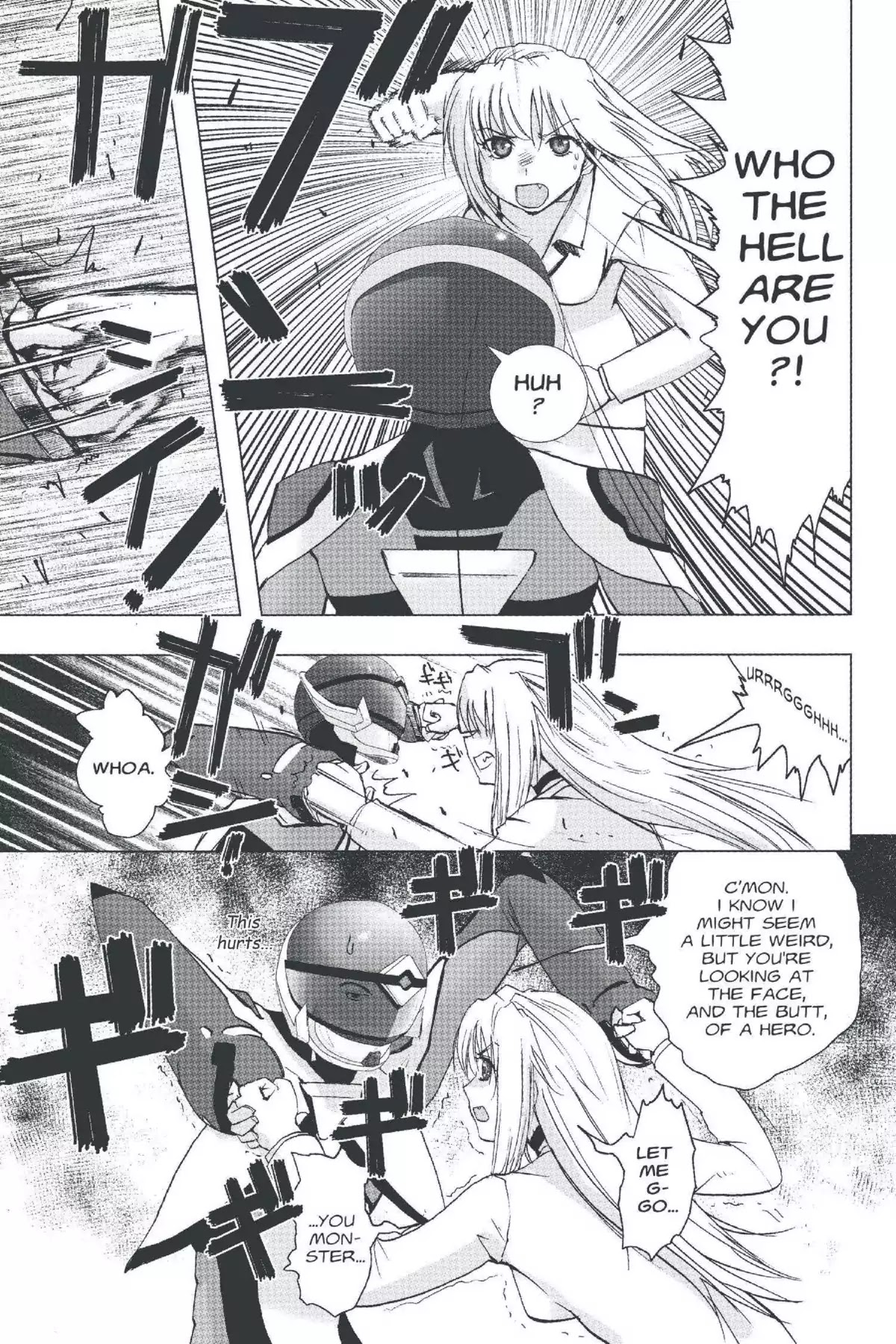 Excel Saga Chapter 20.2 page 23 - Vol.20 Mission 2: Three People and One Machine