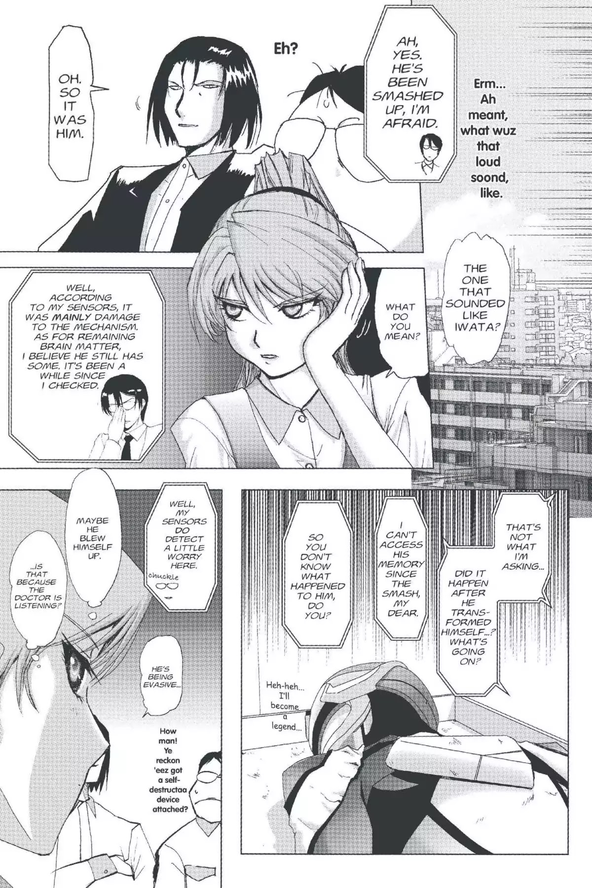 Excel Saga Chapter 20.3 page 3 - Vol.20 Mission 3: Teriha Vanishes