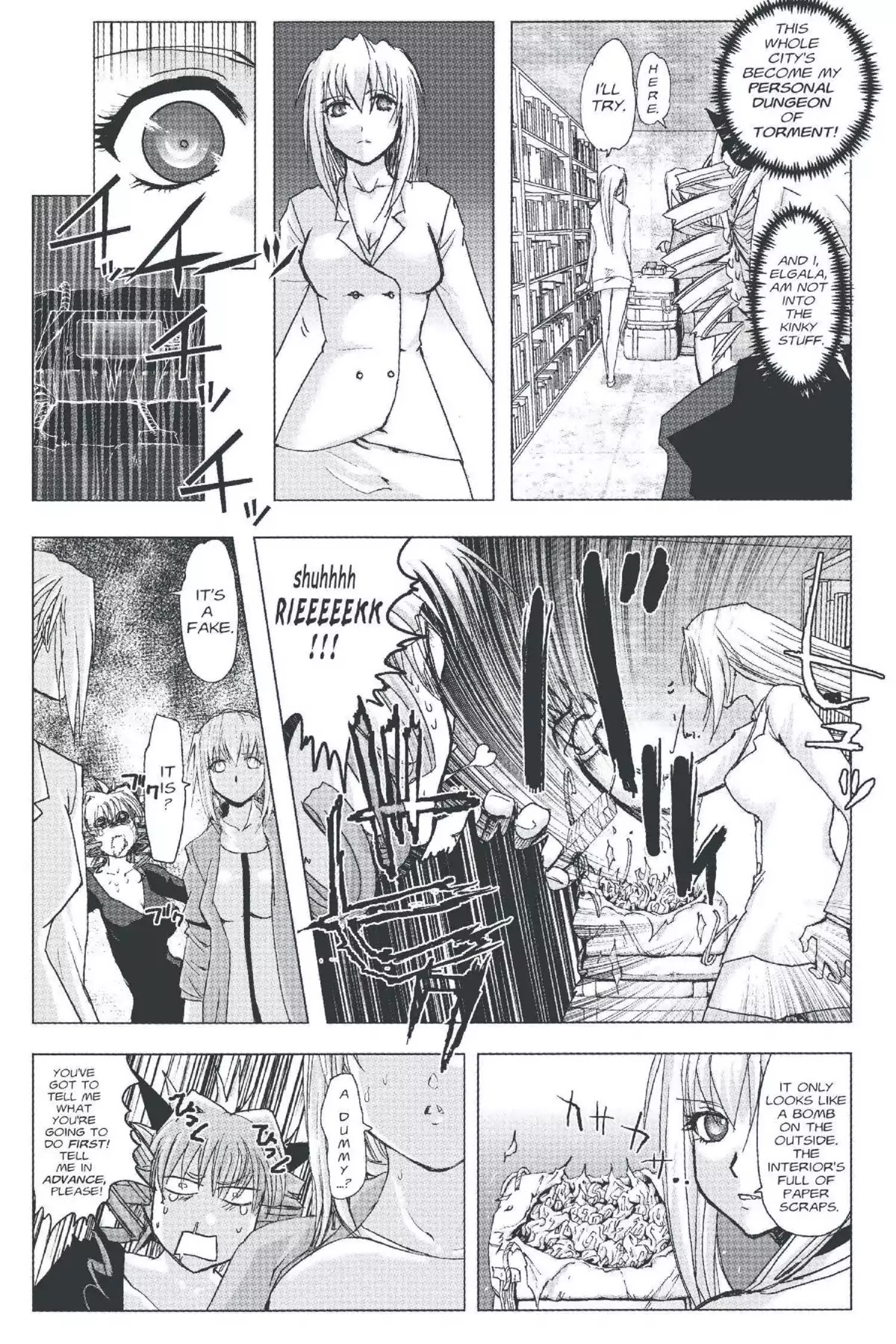 Excel Saga Chapter 20.3 page 9 - Vol.20 Mission 3: Teriha Vanishes