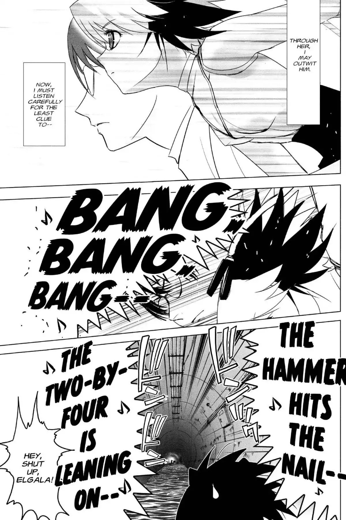 Excel Saga Chapter 21.1 page 12 - Vol.21 Mission 1: 30,000 Miles Underground