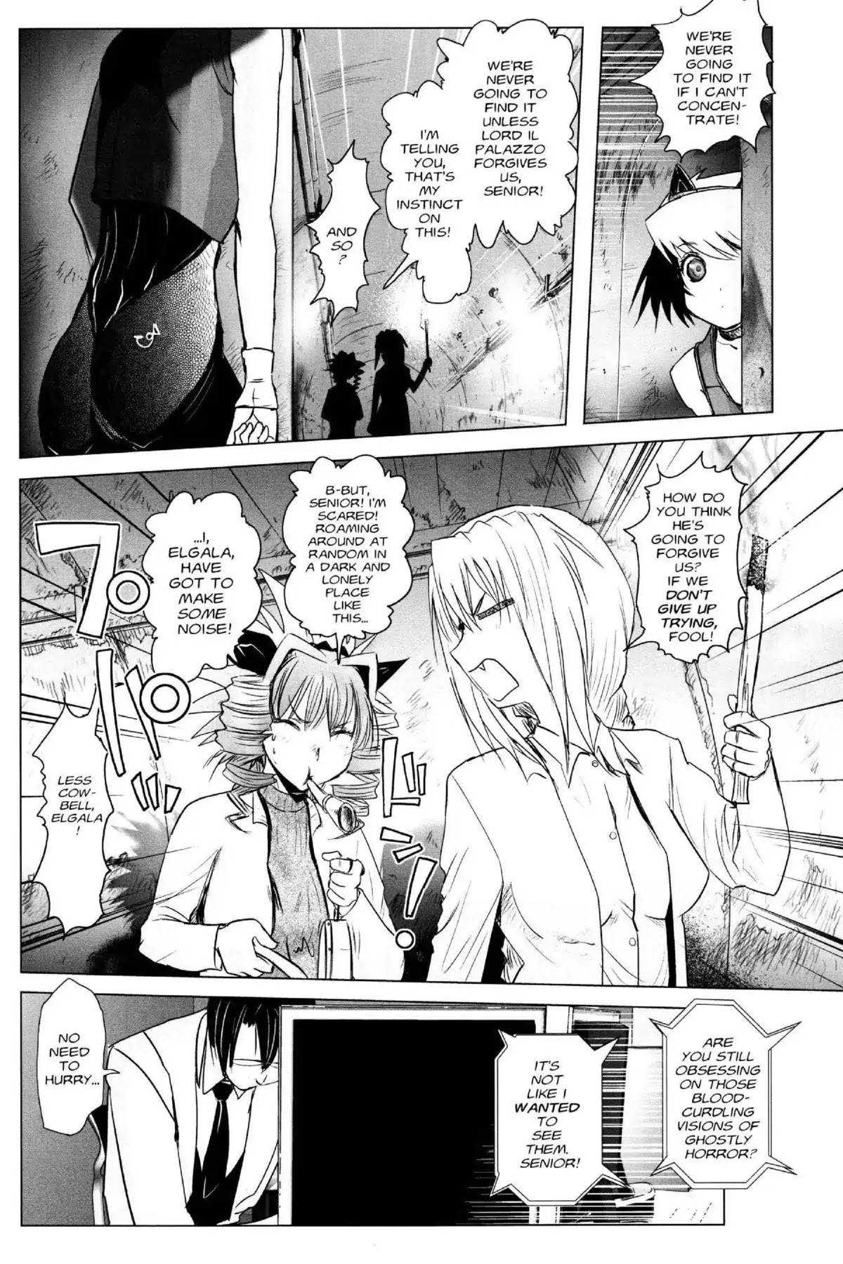 Excel Saga Chapter 21.1 page 13 - Vol.21 Mission 1: 30,000 Miles Underground