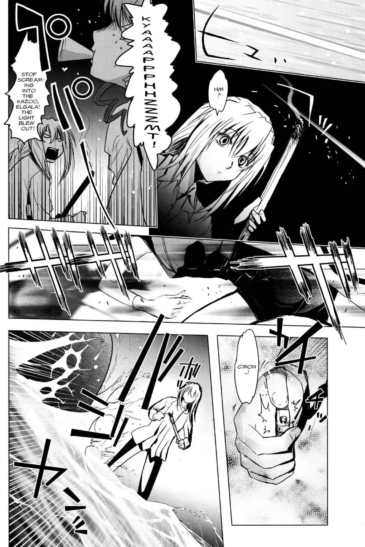Excel Saga Chapter 21.1 page 15 - Vol.21 Mission 1: 30,000 Miles Underground