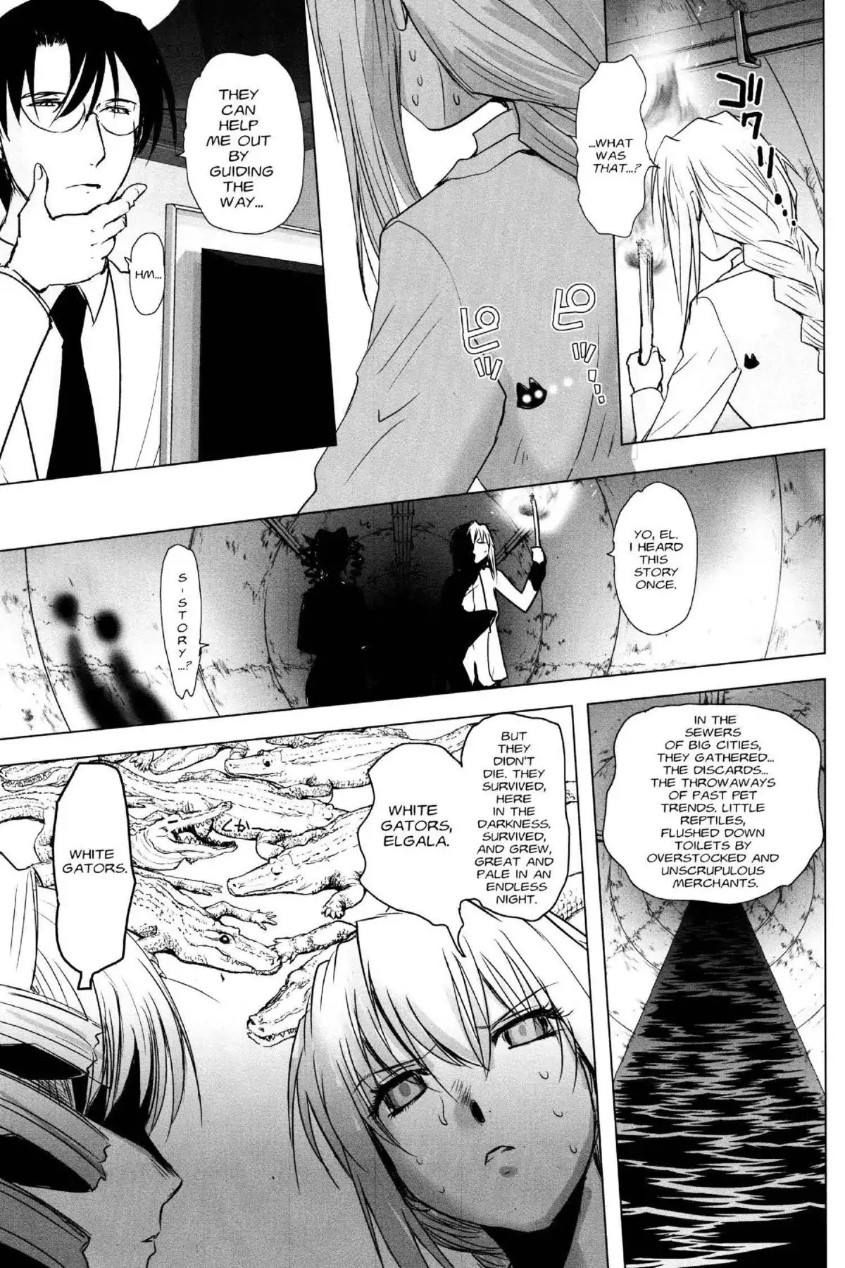 Excel Saga Chapter 21.1 page 16 - Vol.21 Mission 1: 30,000 Miles Underground