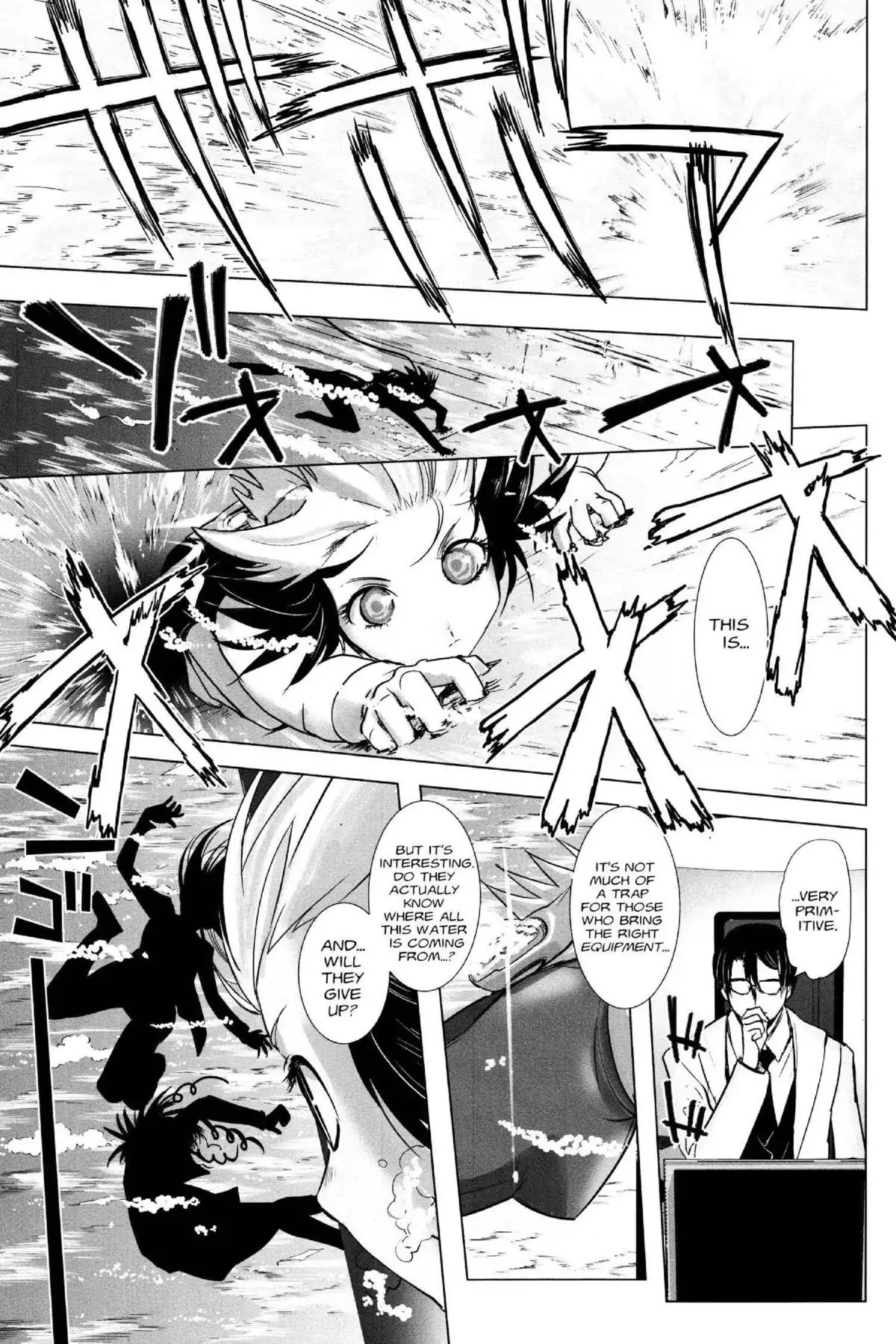 Excel Saga Chapter 21.1 page 20 - Vol.21 Mission 1: 30,000 Miles Underground