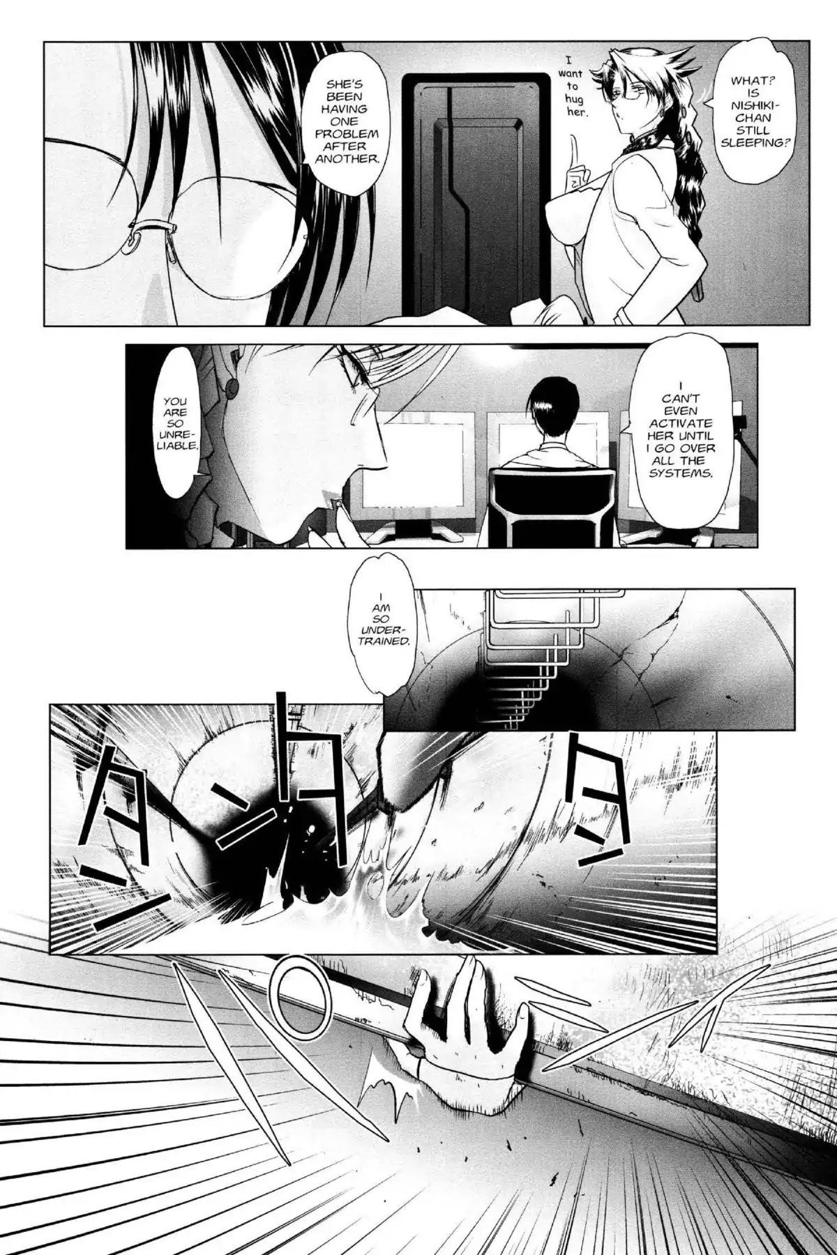 Excel Saga Chapter 21.1 page 8 - Vol.21 Mission 1: 30,000 Miles Underground